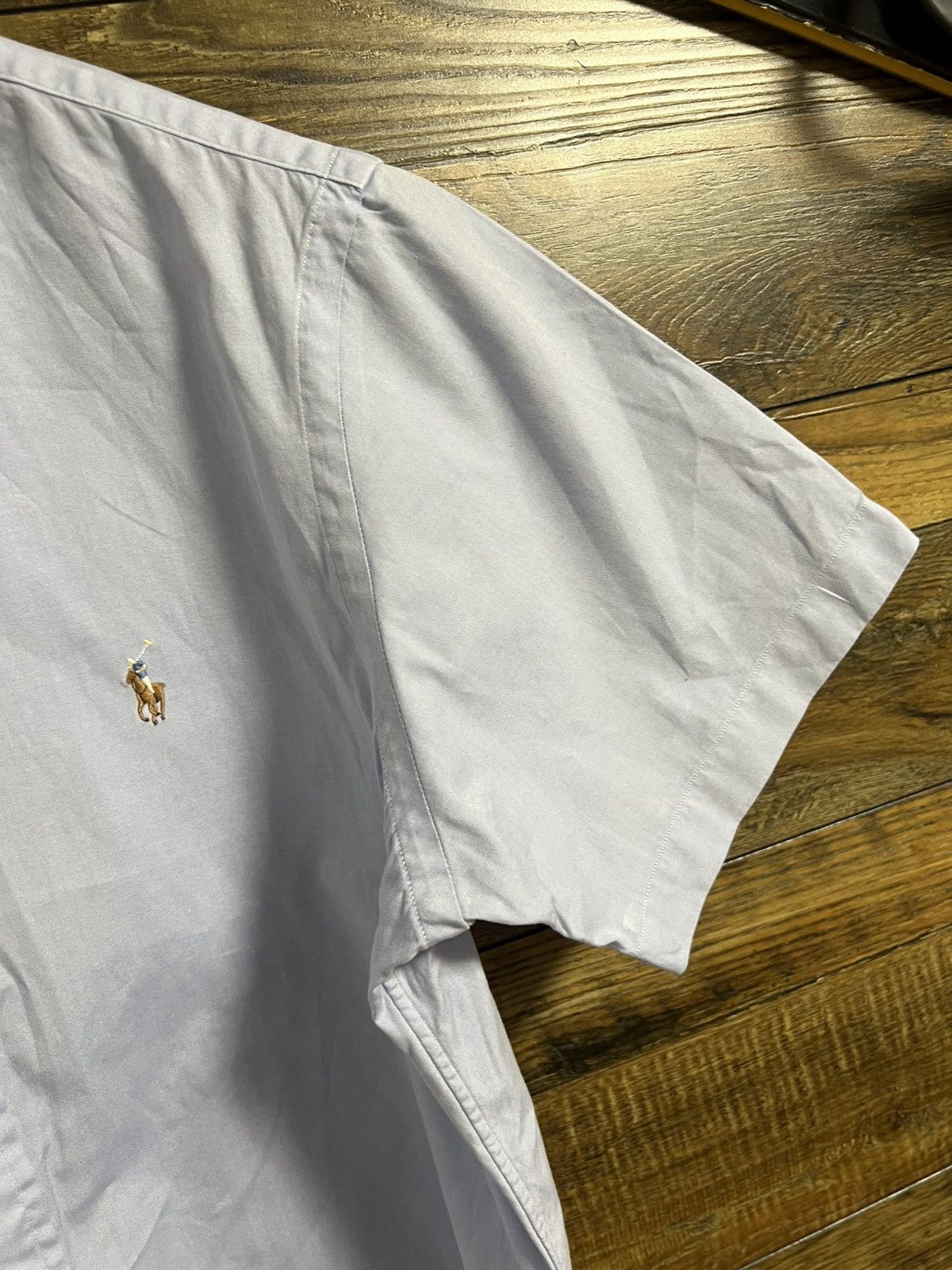 Ralph Lauren POLO RALPH LAUREN Vintege Short Sleeved Shirt T-shirt Oxford Size US L / EU 52-54 / 3 - 8 Thumbnail