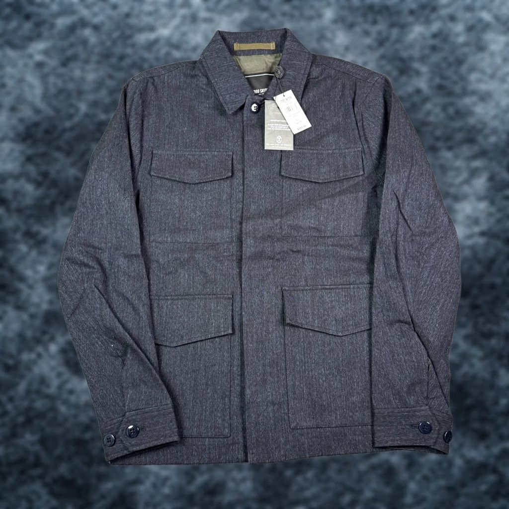 Todd Snyder Todd Snyder Jacket Mens XS Navy Blue Military Shirt Pockets NEW MSRP 98 Size US XS / EU 42 / 0 - 1 Thumbnail