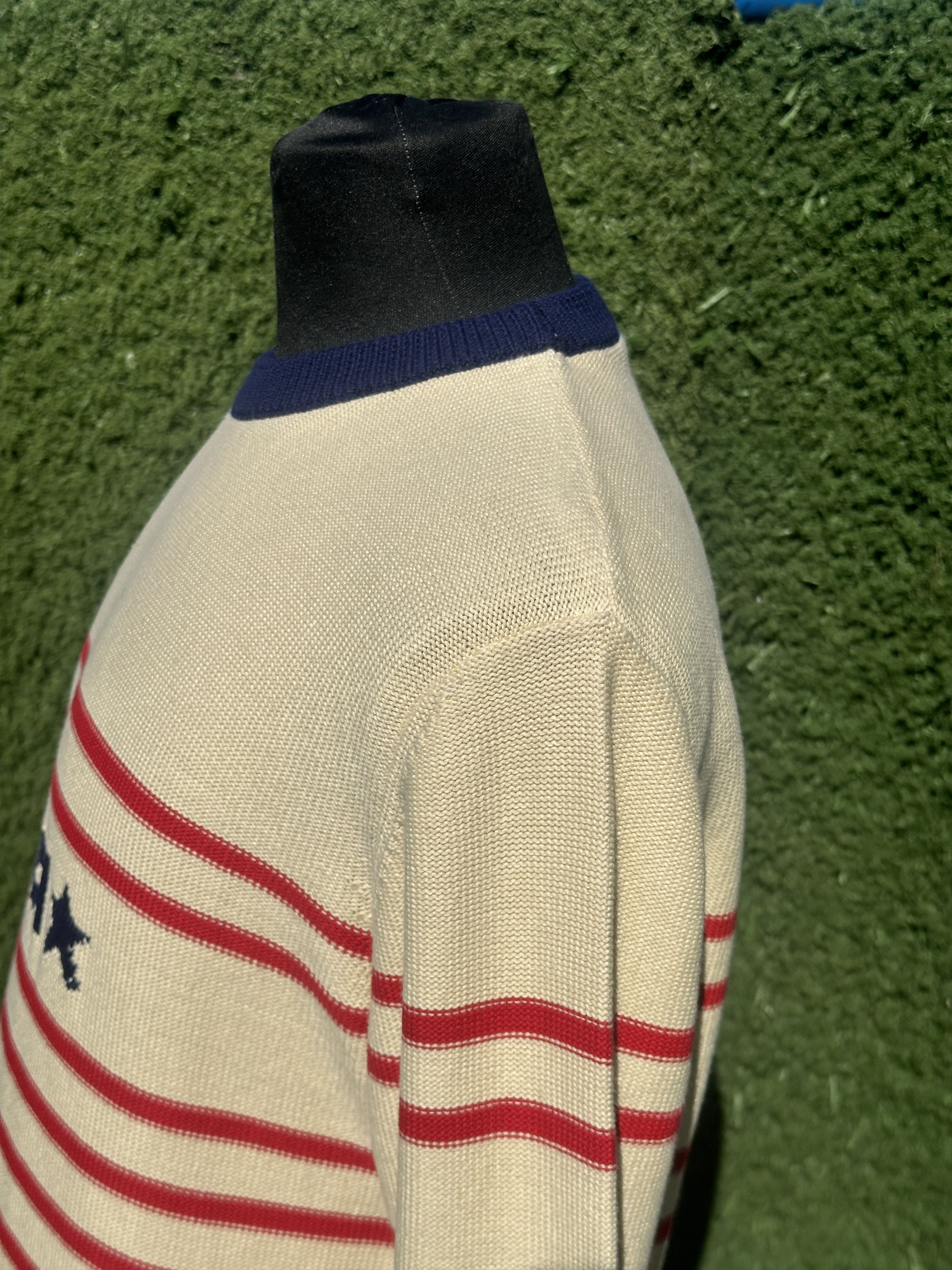 Gucci Luxury Gucci Knit Striped Sweater Crew Neck Size M 175/96 A Size US M / EU 48-50 / 2 - 8 Thumbnail