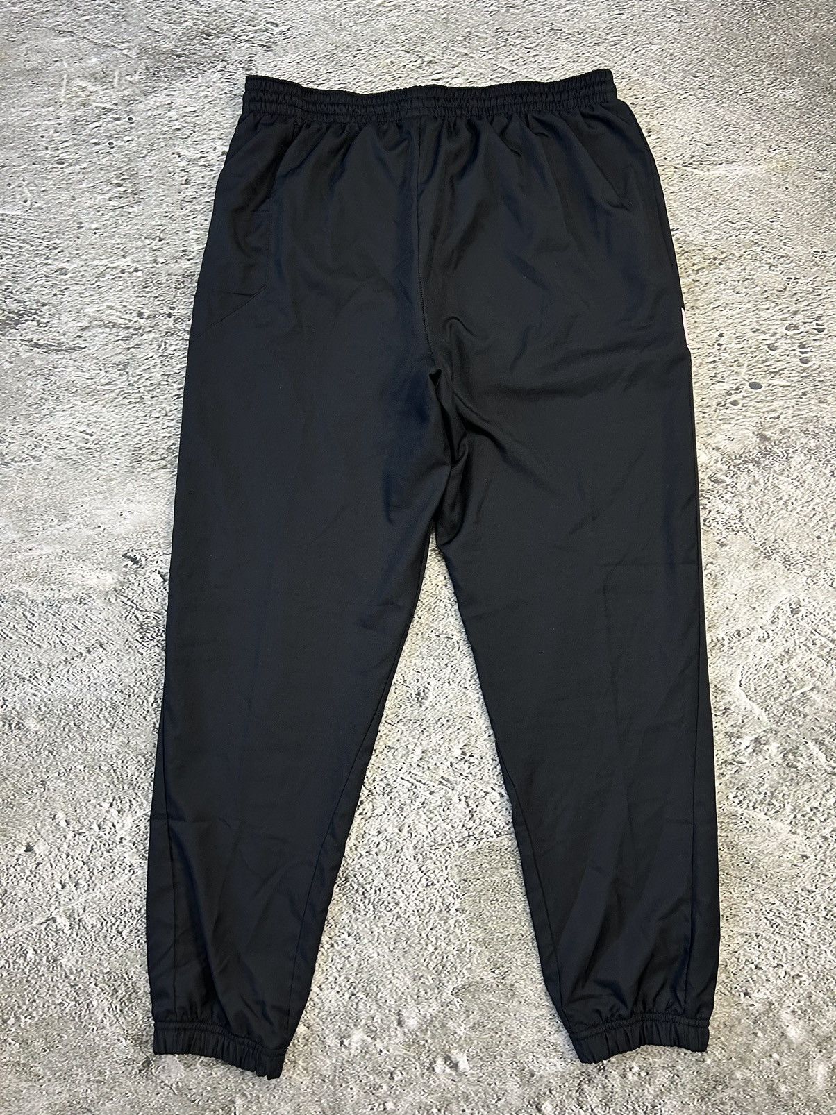Nike × Vintage PSG Nike nylon black track pants small swoosh drill Y2K Size US 32 / EU 48 - 5 Thumbnail