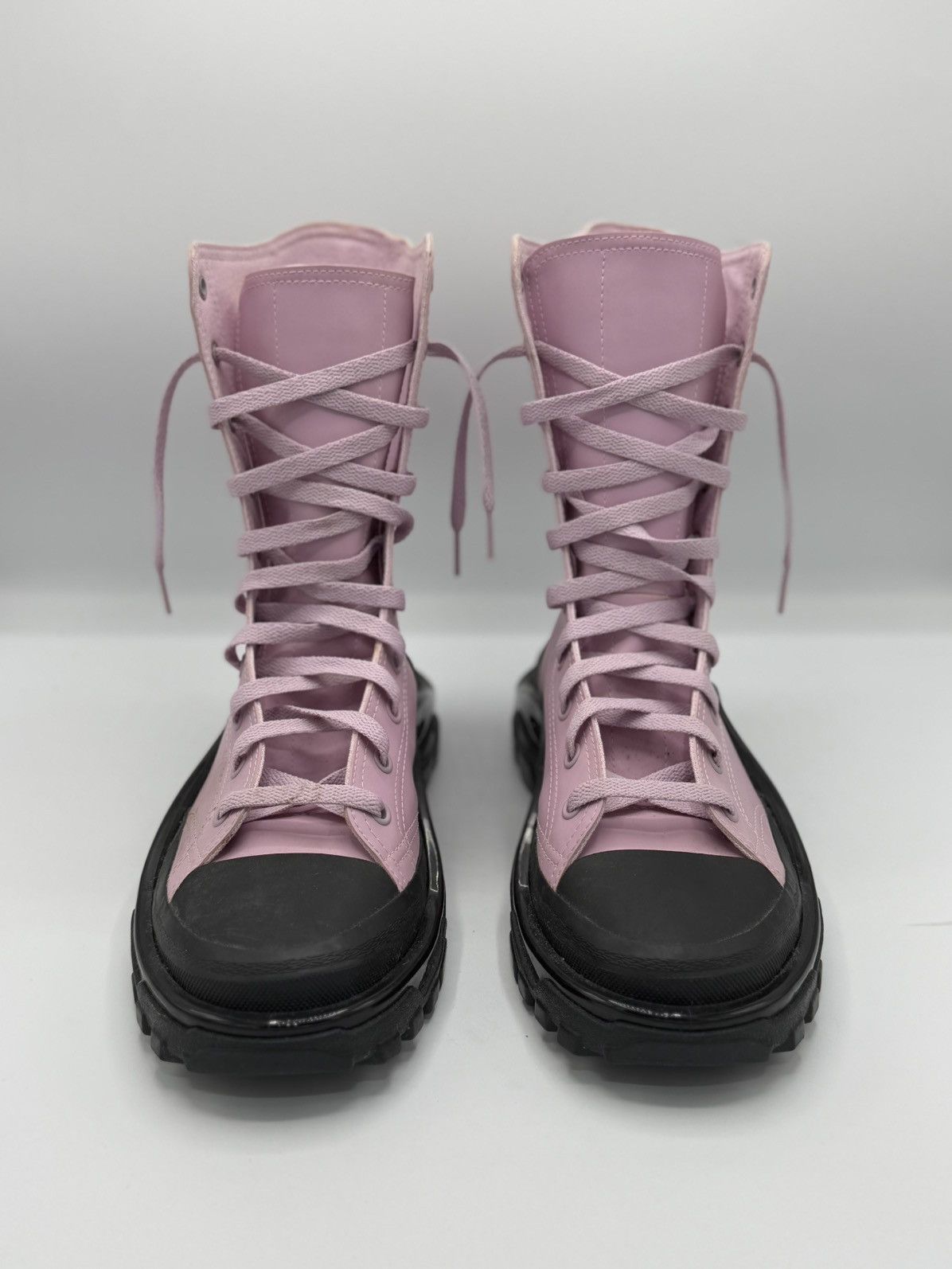 Adidas × Raf Simons Raf Simons x Detroit Runner High 'Pink Black' Size US 8 / EU 41 - 1 Thumbnail