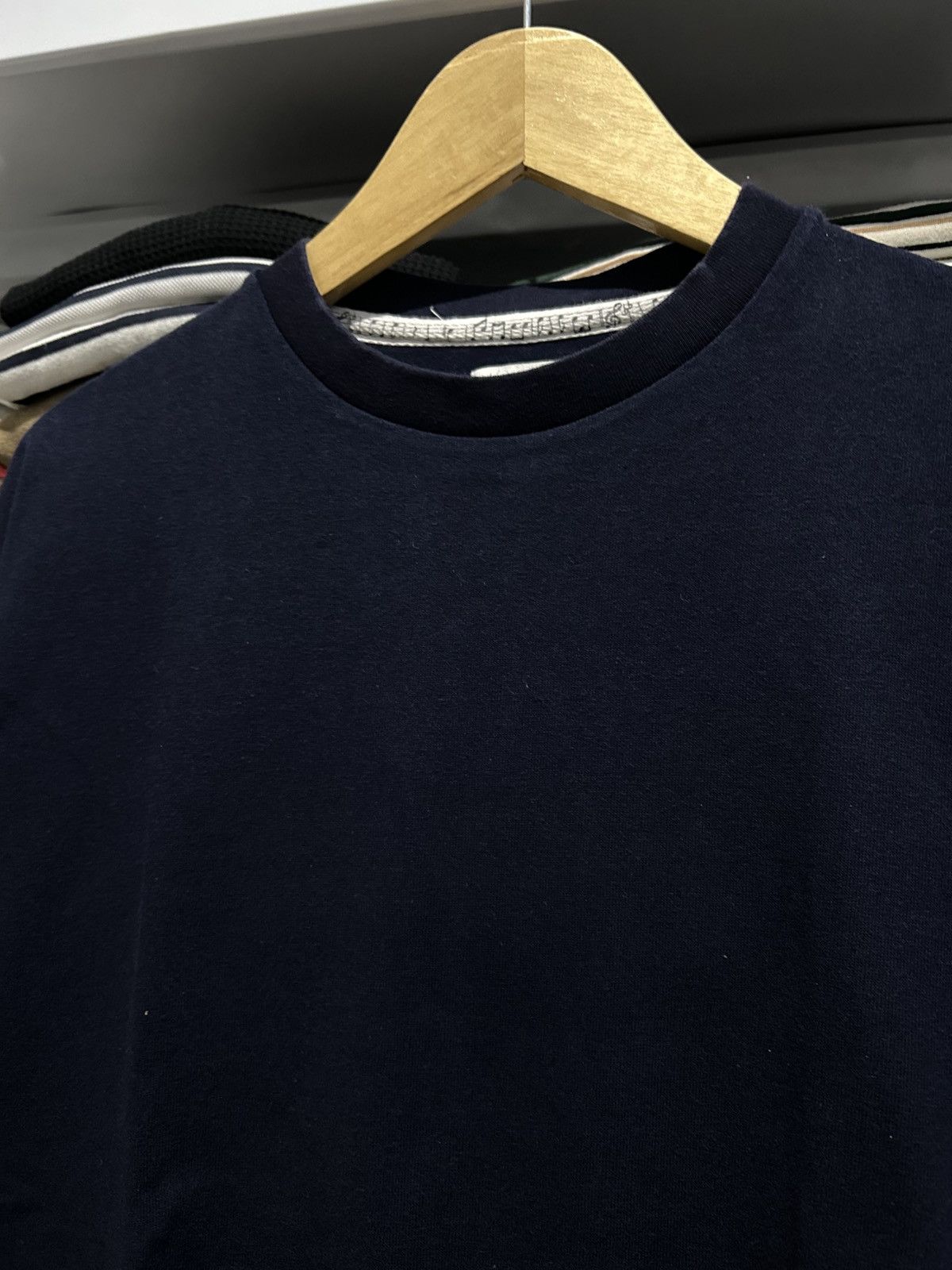 Number (N)ine NUMBER (N)INE Blank Shirt (Navy) Size US XL / EU 56 / 4 - 2 Thumbnail