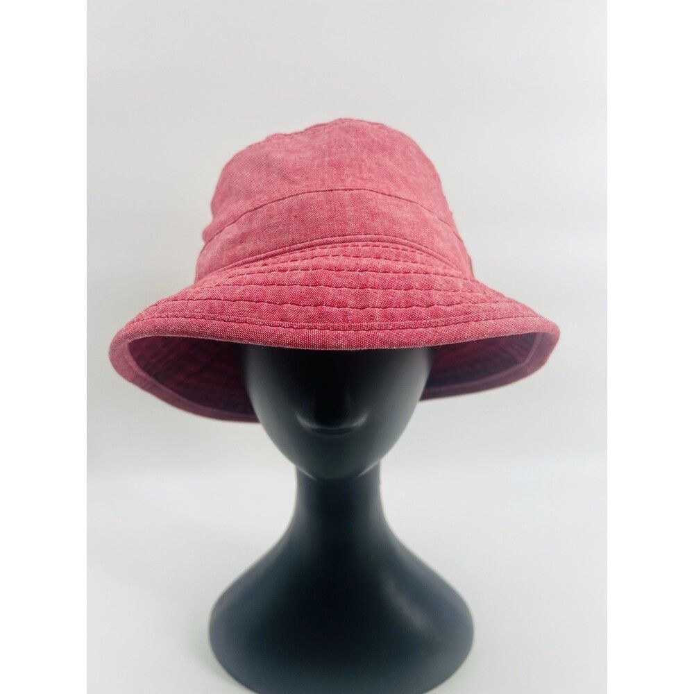Original Penguin ORIGINAL PENGUIN Red Penguin Bucket Summer Sun Hat One Size Size ONE SIZE - 3 Thumbnail
