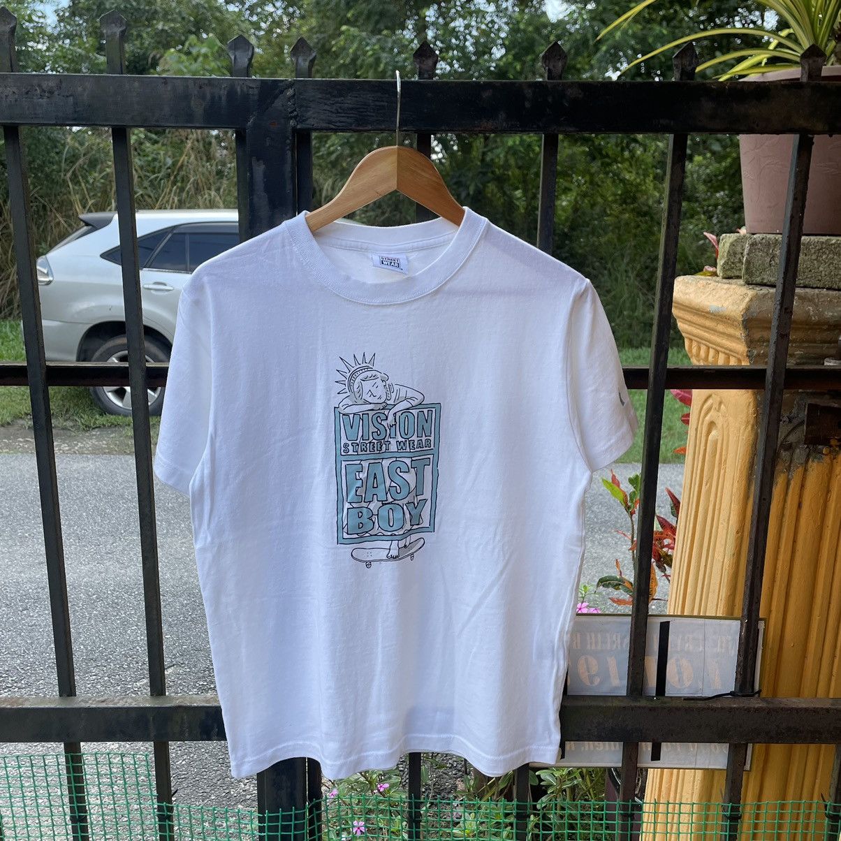 Vision Streetwear × Welcome Skateboards 🔥2020 Vision Streetwear East Boy Skateboard Tee Size US S / EU 44-46 / 1 - 1 Thumbnail