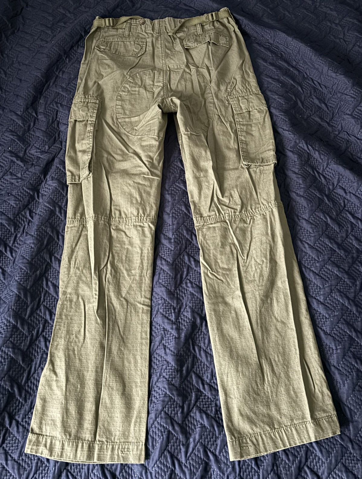 MNML × Vintage MNML Olive Vintage Cargo Pants Size US 32 / EU 48 - 3 Thumbnail