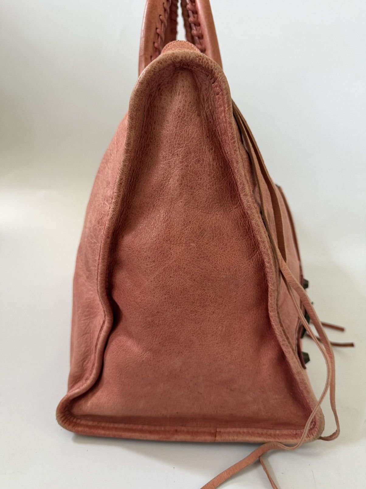 Balenciaga 2000’s Balenciaga Pinkish Classic Work Bag Size ONE SIZE - 4 Thumbnail