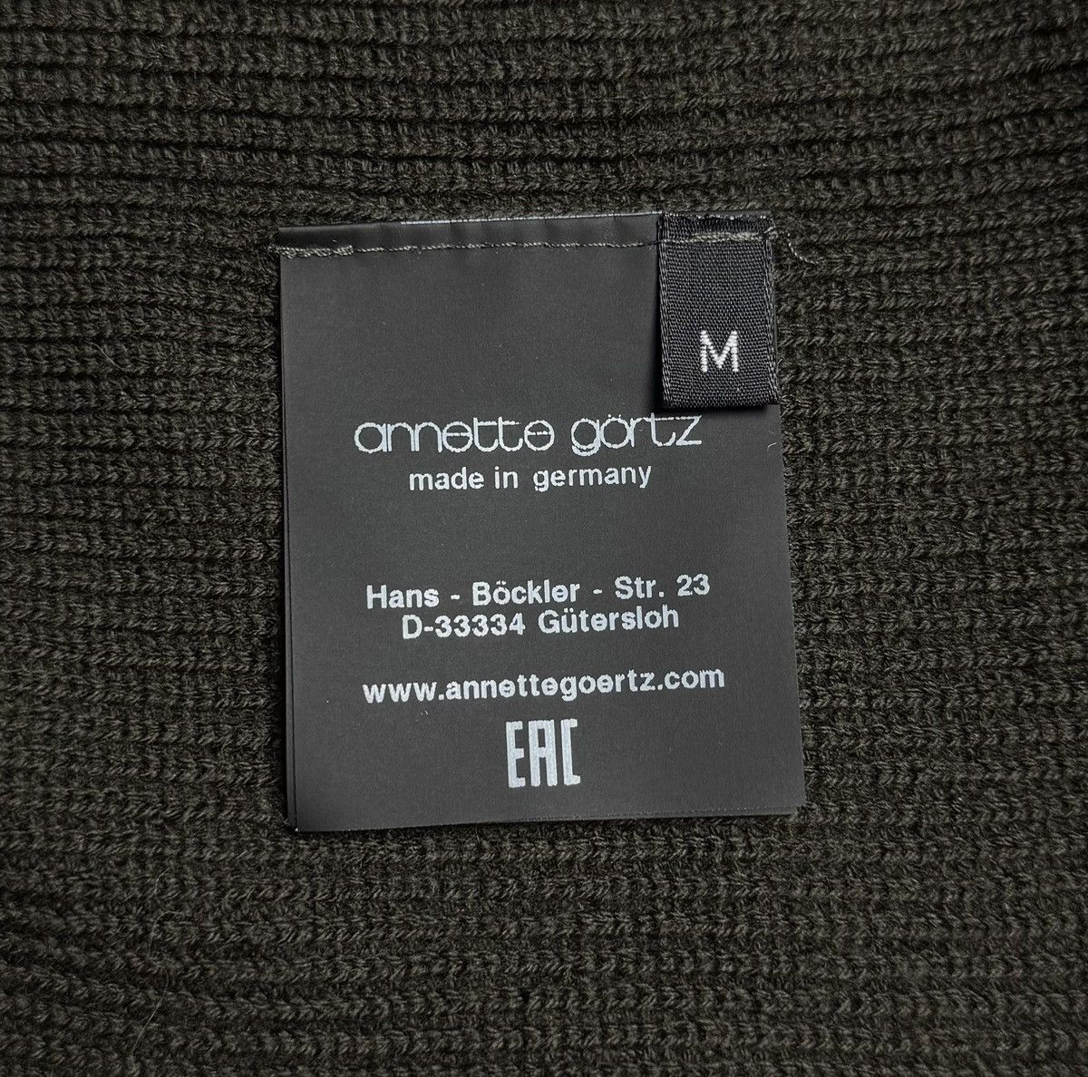 Annette Gortz Annette Gortz Women’s Merino Wool Crewneck Knit Sweater Size M / US 6-8 / IT 42-44 - 9 Thumbnail
