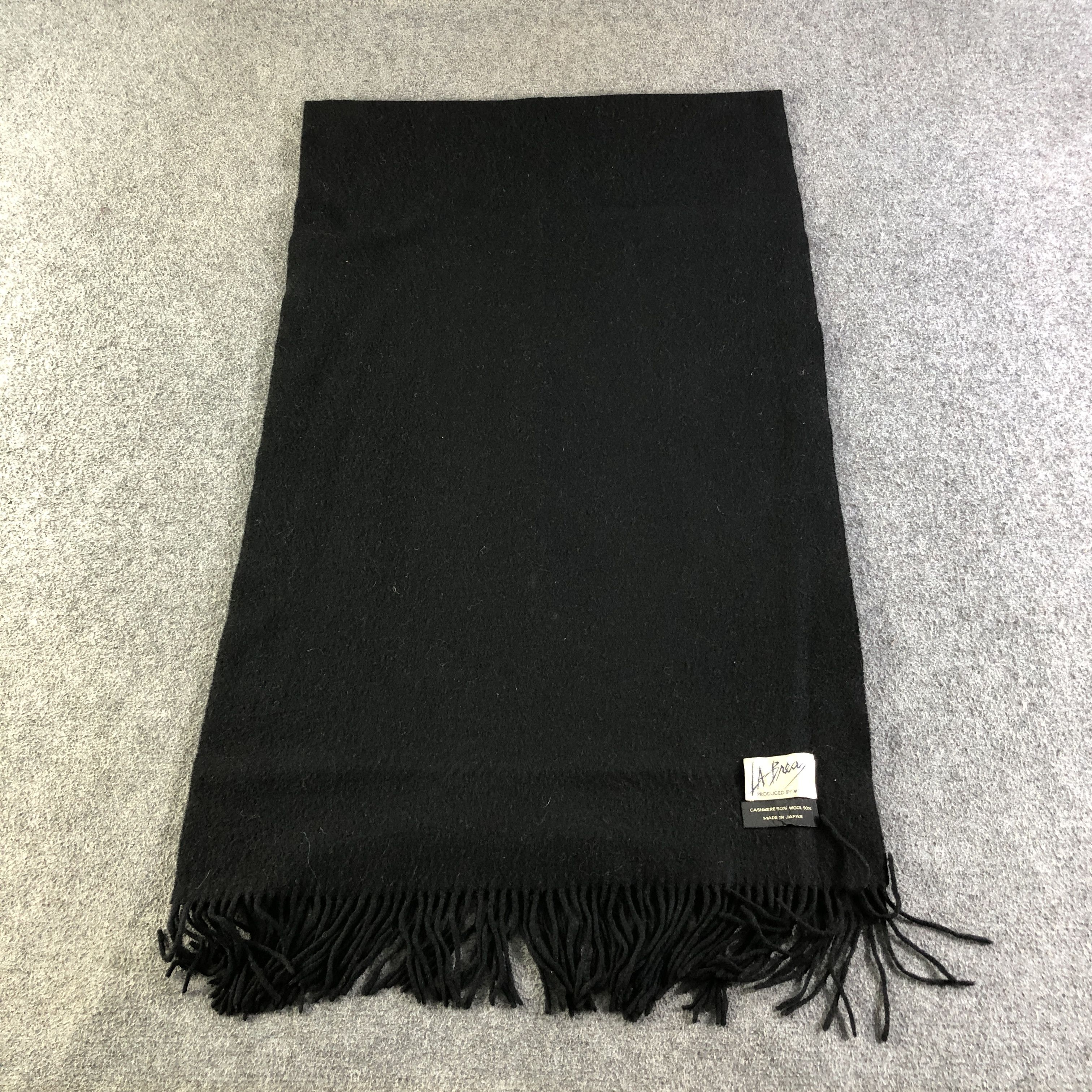 Melrose Melrose Cashmere/Wool Scarf Muffler V2714 Size ONE SIZE - 2 Thumbnail