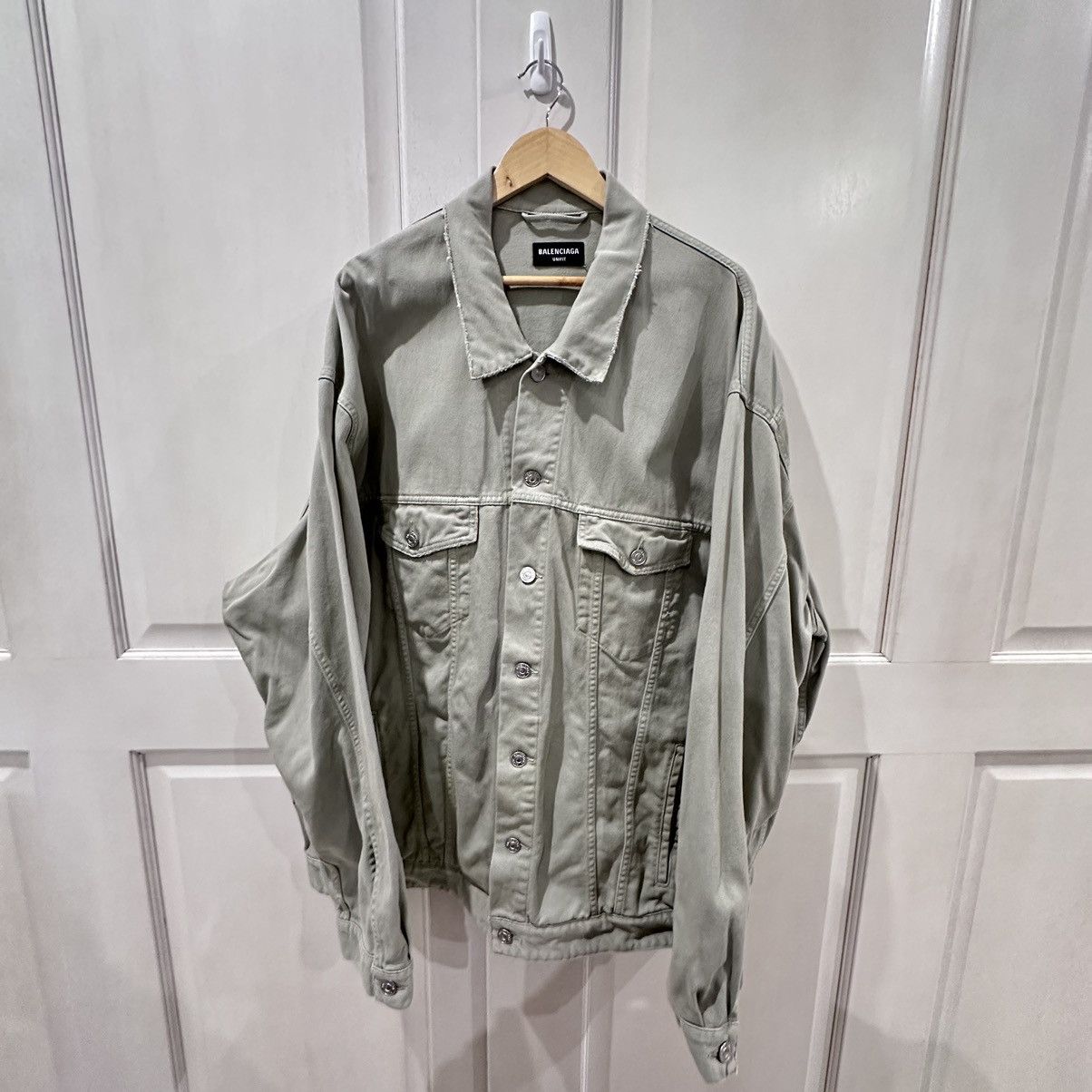 Balenciaga Balenciaga Denim Jacket Size US L / EU 52-54 / 3 - 1 Thumbnail