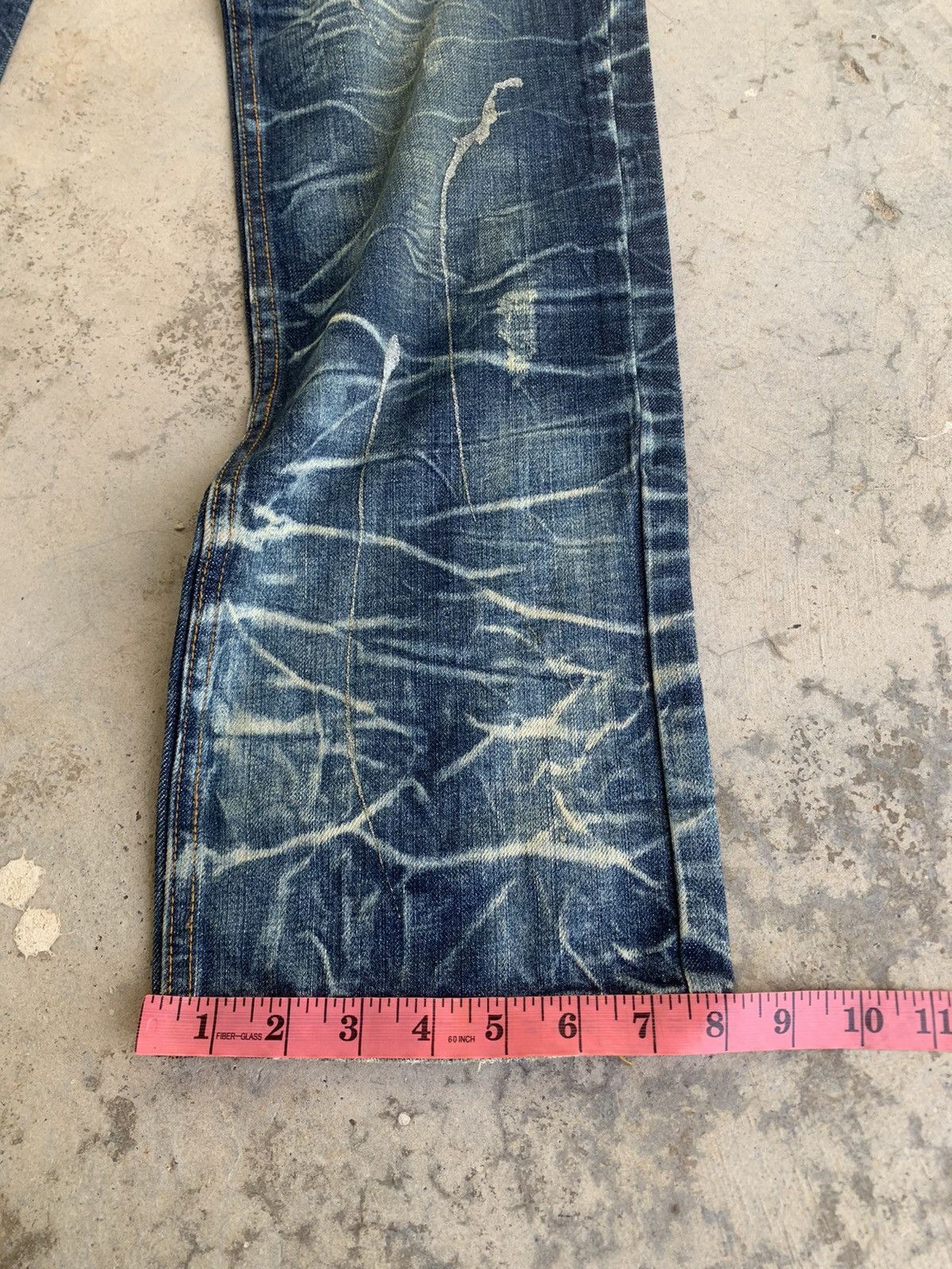 Japanese Brand Double Waist Jeans Pants Size US 32 / EU 48 - 5 Thumbnail