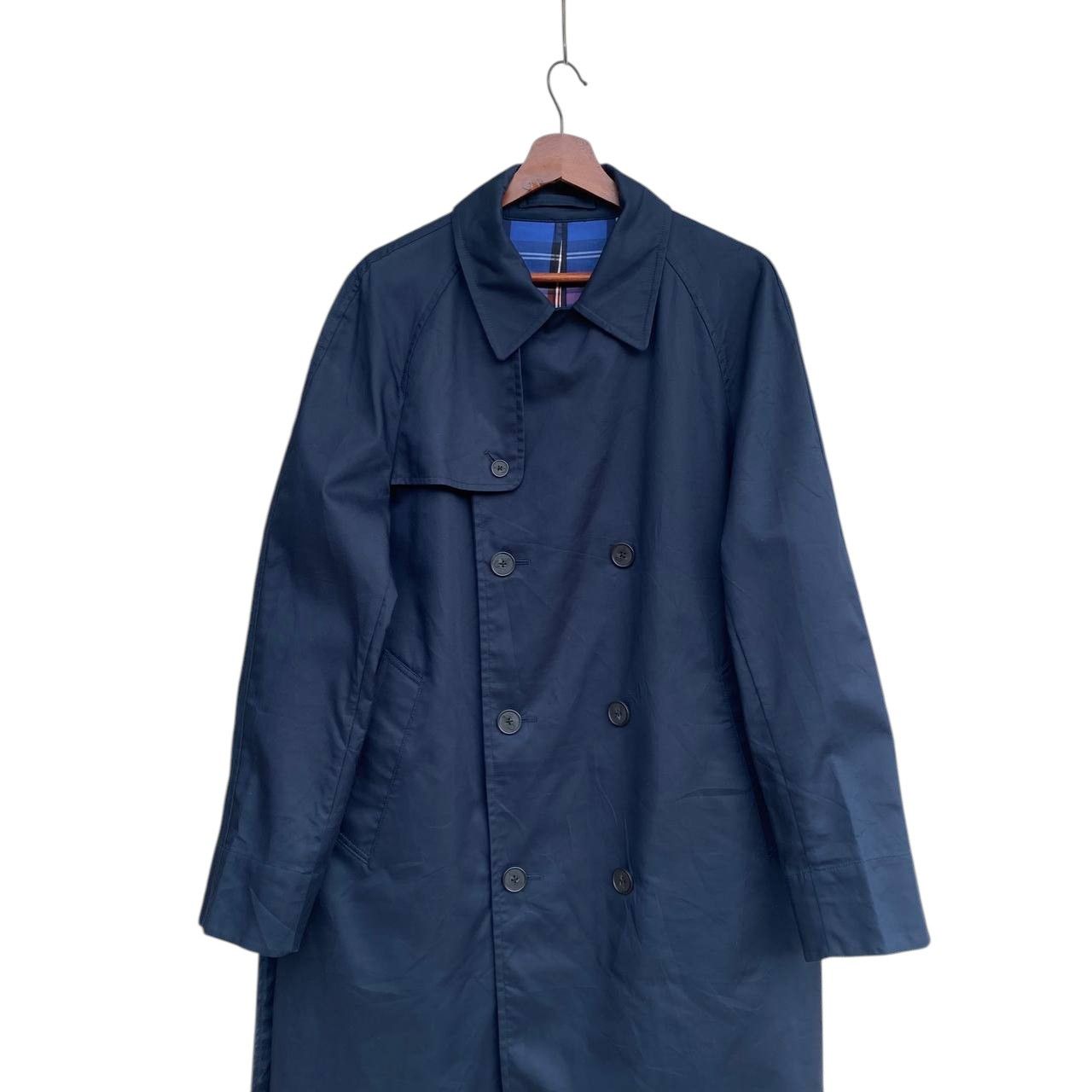 JW Anderson JW Anderson x Uniqlo Double-Breasted Trench Coat - Navy Size US L / EU 52-54 / 3 - 7 Thumbnail