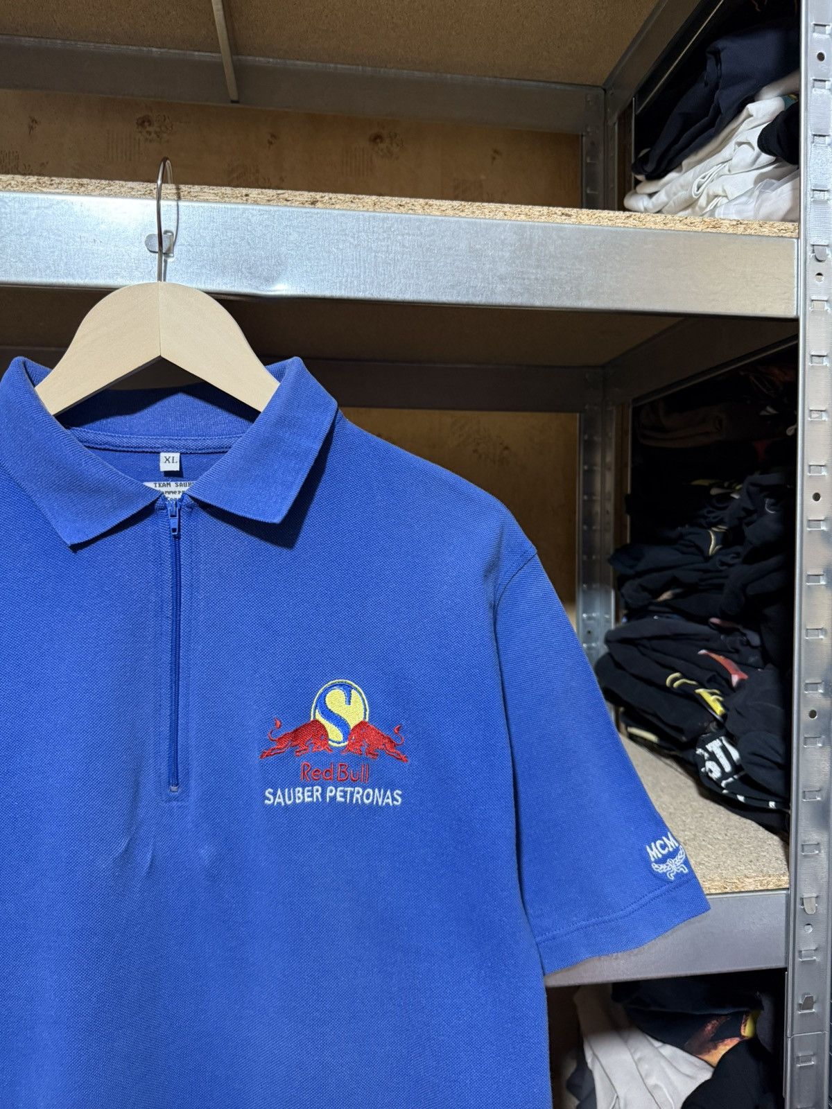 Formula 1 × Red Bull Rare 90’s Red Bull Sauber Petronas MCM Racing F1 Polo Tee Size US XL / EU 56 / 4 - 3 Thumbnail