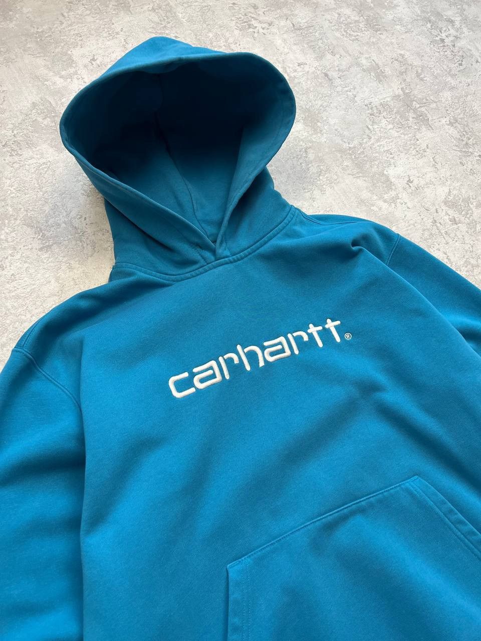 Carhartt Carhartt Y2K Sweatshirt Big Embroidered Logo Size US XL / EU 56 / 4 - 4 Thumbnail