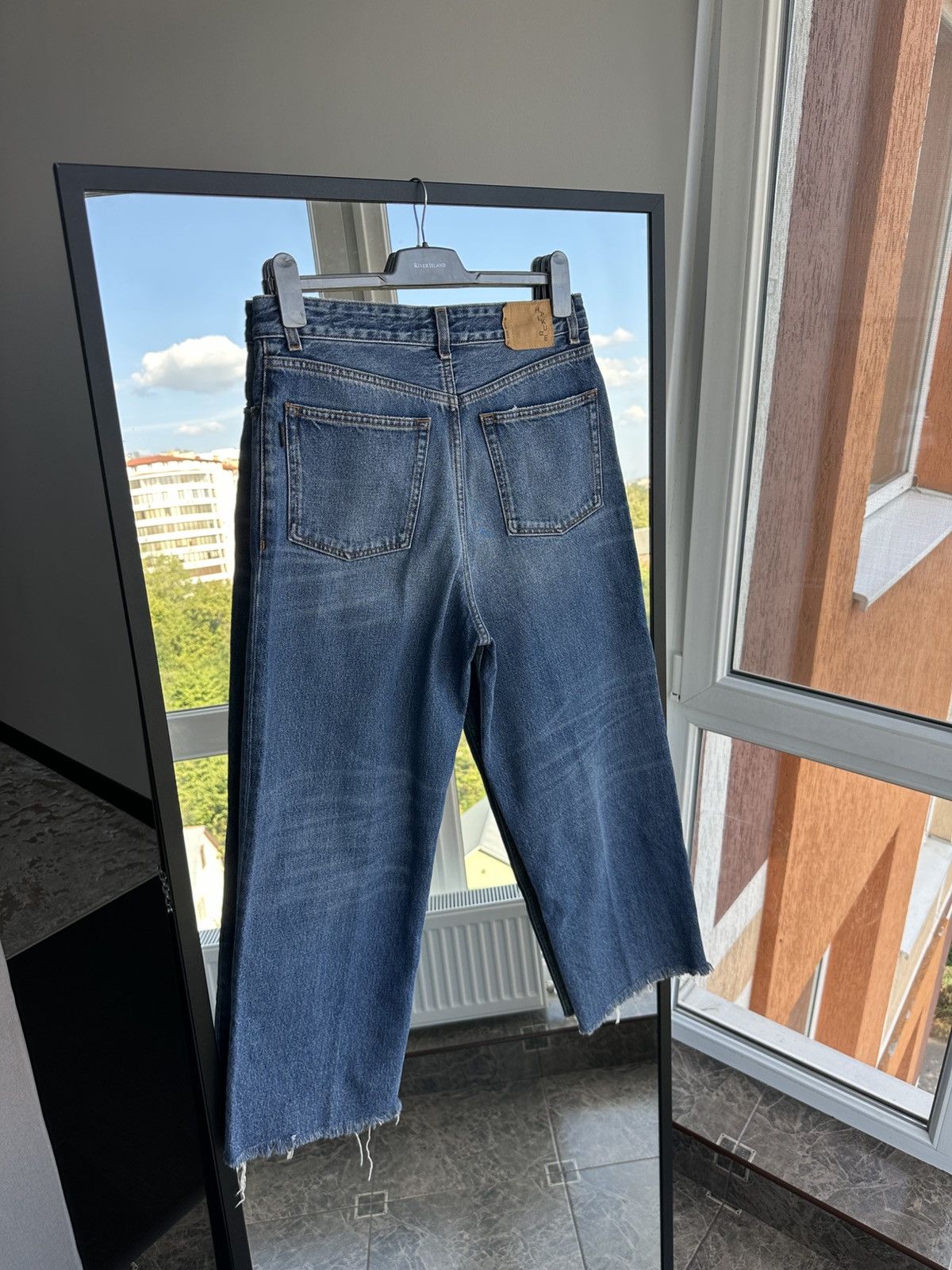 Haikure Haikure Betty Mid Blue Baggy Women’s Japanese Jeans US 8 Size 30" / US 8 / IT 44 - 9 Thumbnail