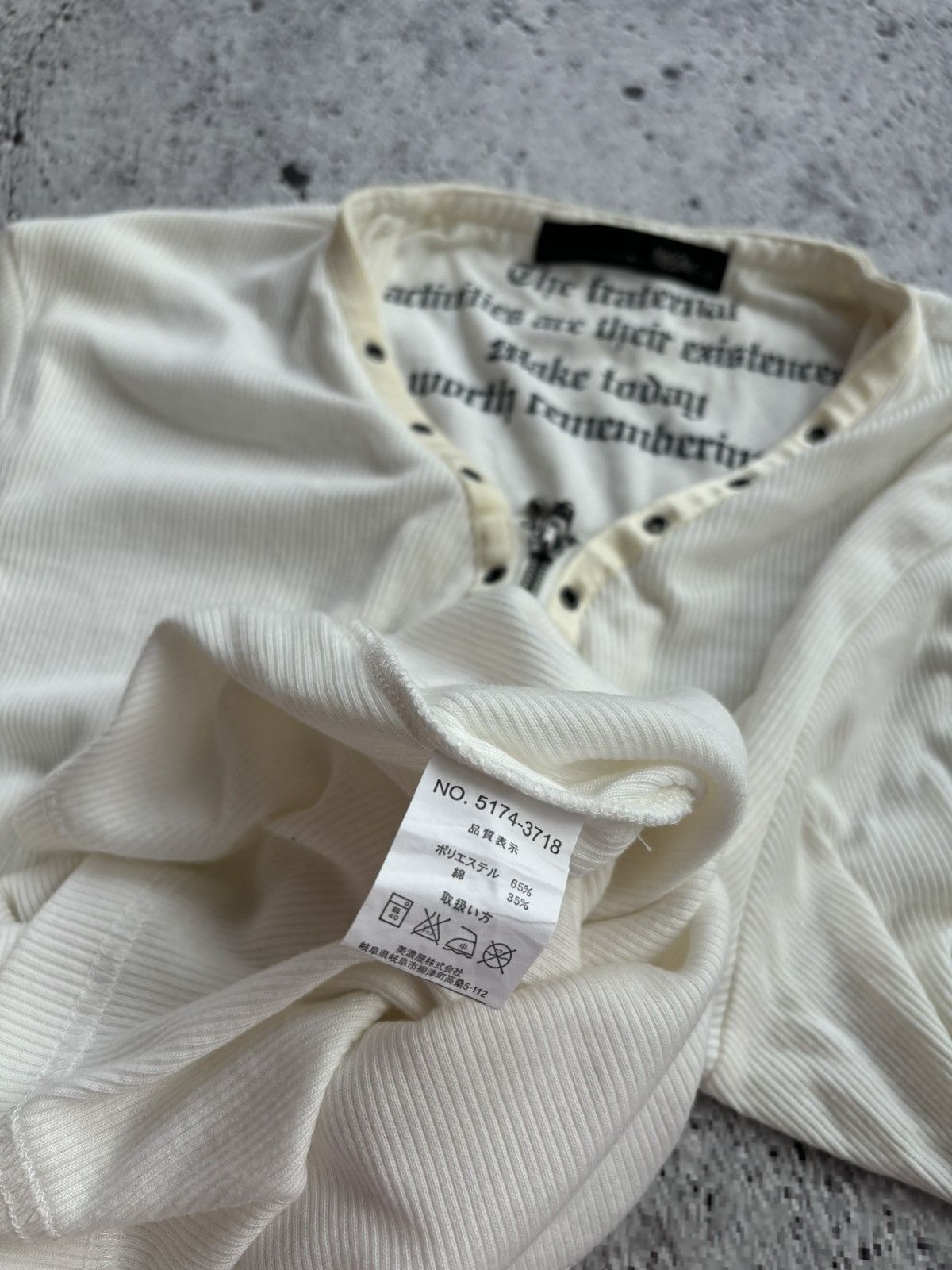 Hysteric Glamour Y2k Double layer mossimo longsleeve Size US XL / EU 56 / 4 - 6 Thumbnail