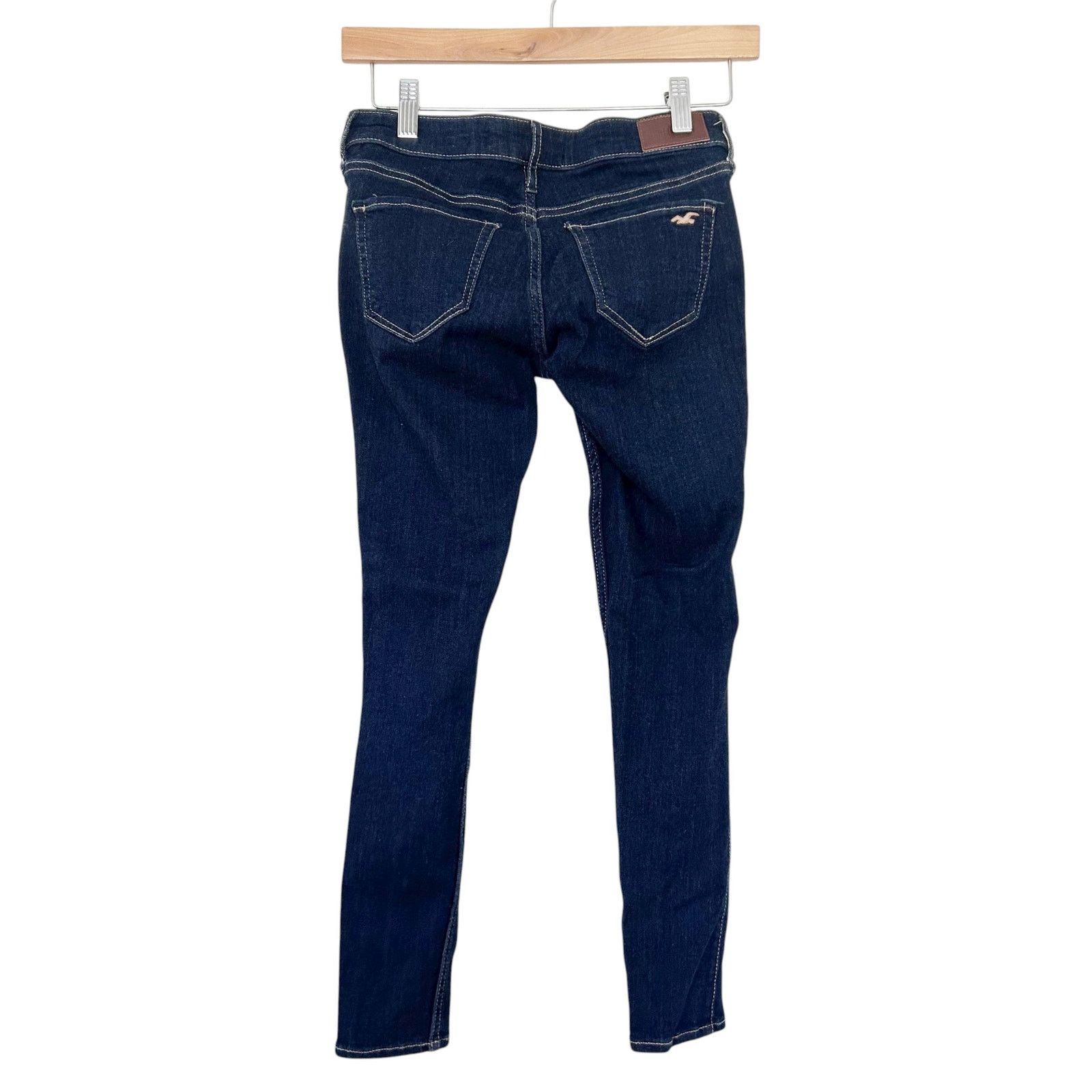 Hollister Hollister Low Rise Jean Legging Cropped Jeans Sz 26 Size 26" / US 2 / IT 38 - 4 Thumbnail