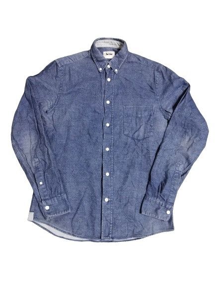 Acne Studios Acne Studios Denim Shirt Size US M / EU 48-50 / 2 - 1 Thumbnail
