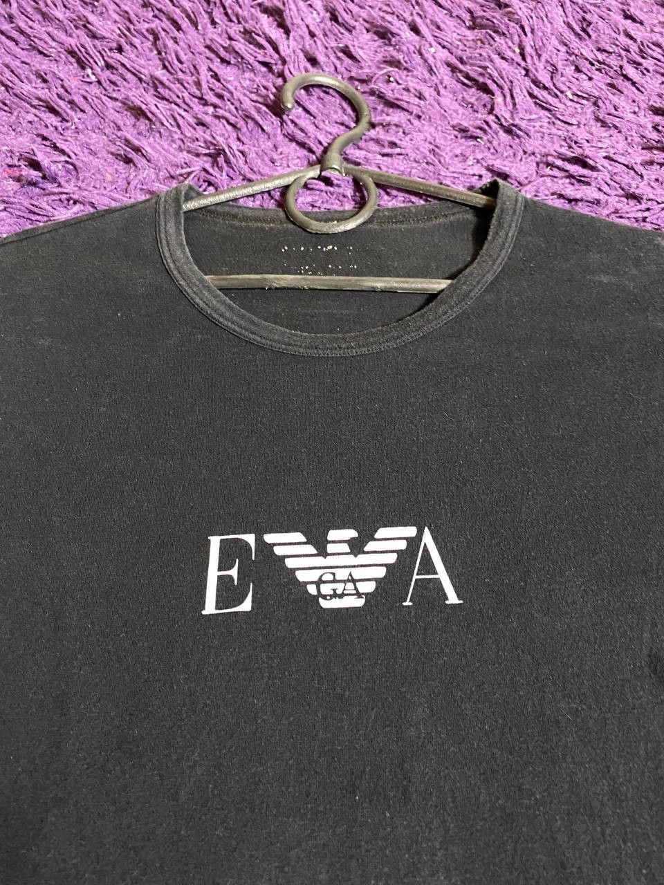 Armani × Vintage Vintage Emporio Armani Logo T Shirt Size S / US 4 / IT 40 - 12 Thumbnail
