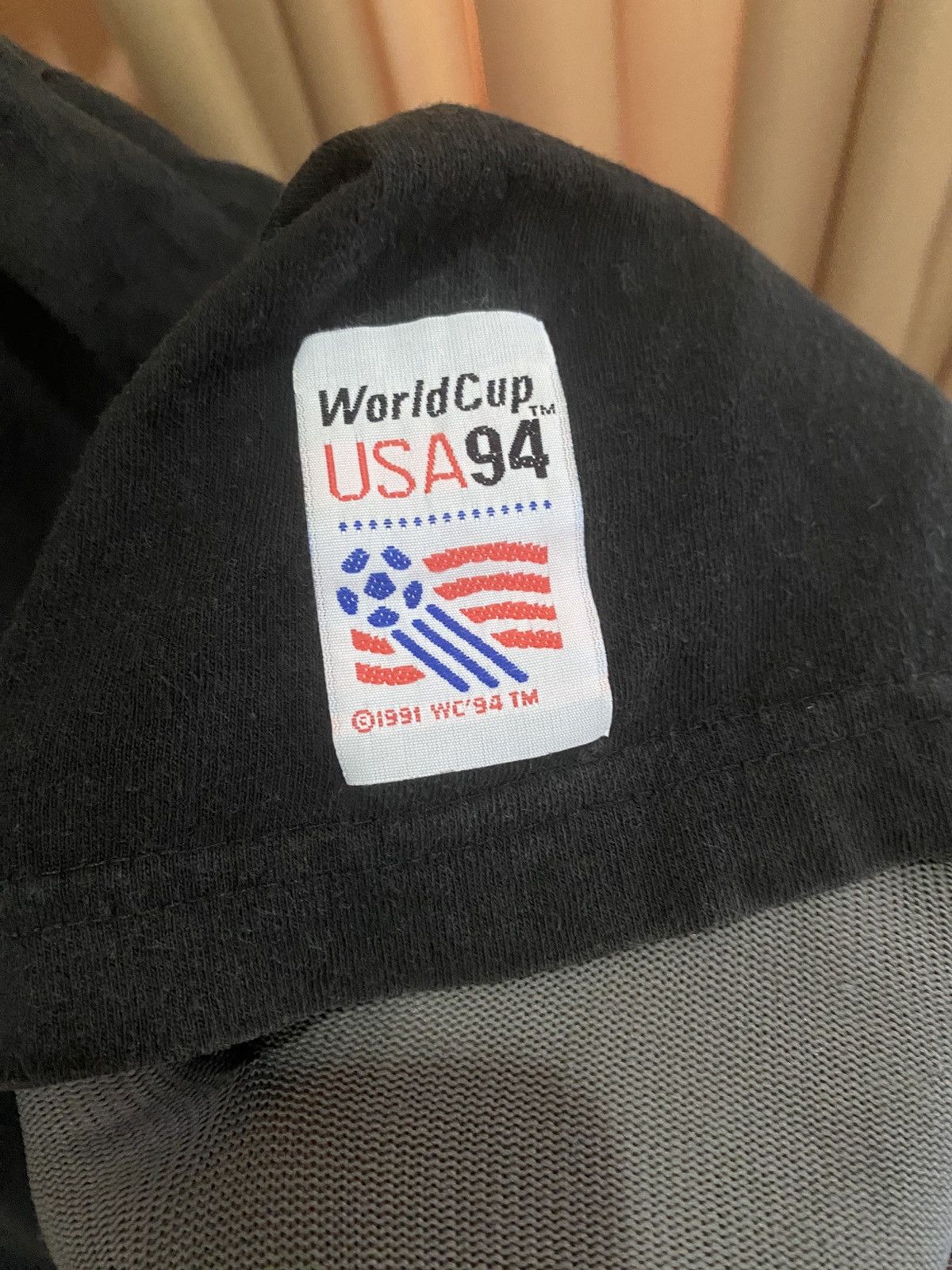 Vintage FIFA World Cup USA Soccer Graphic Tee – Vintage Black Size US XL / EU 56 / 4 - 5 Thumbnail