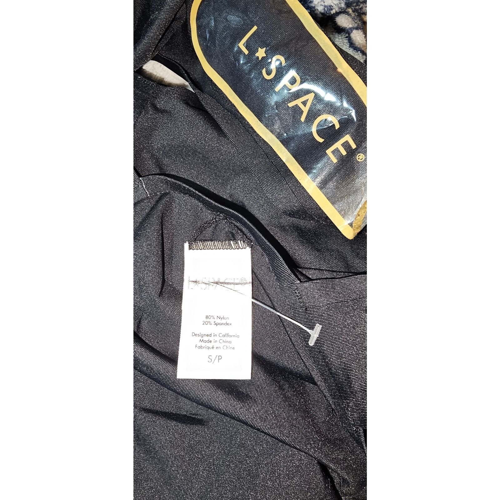Anthropologie New LSPACE Katniss One-Piece Swimsuit $198 SMALL Black Size S / US 4 / IT 40 - 6 Thumbnail