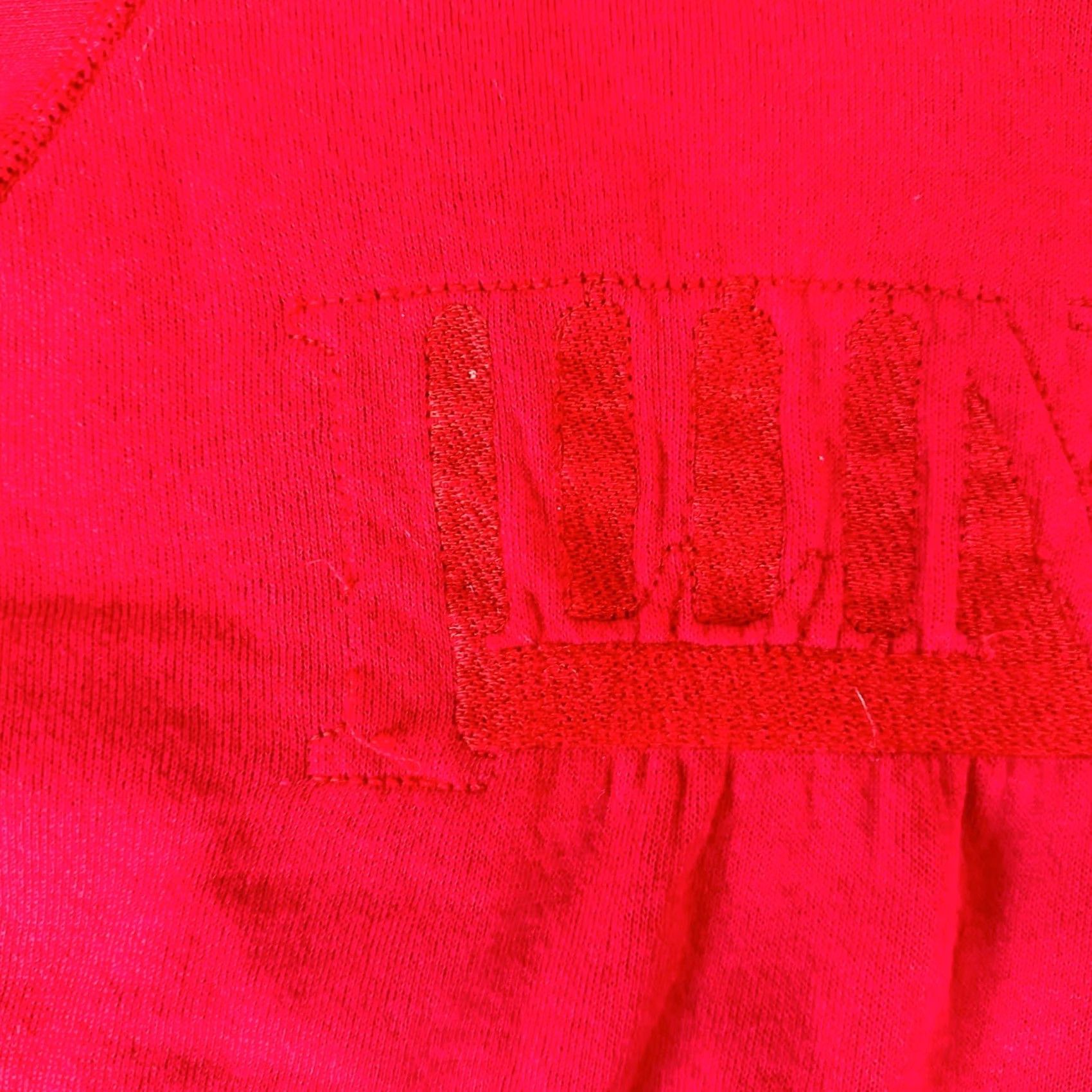 Lee VINTAGE Lee Sweatshirt Womens XL Red Lee Sweatshirt XL Red 90s Vintage Womens Pullover Crew Neck Fleece All Seasons Activewear IL USA Size XL / US 12-14 / IT 48-50 - 3 Thumbnail