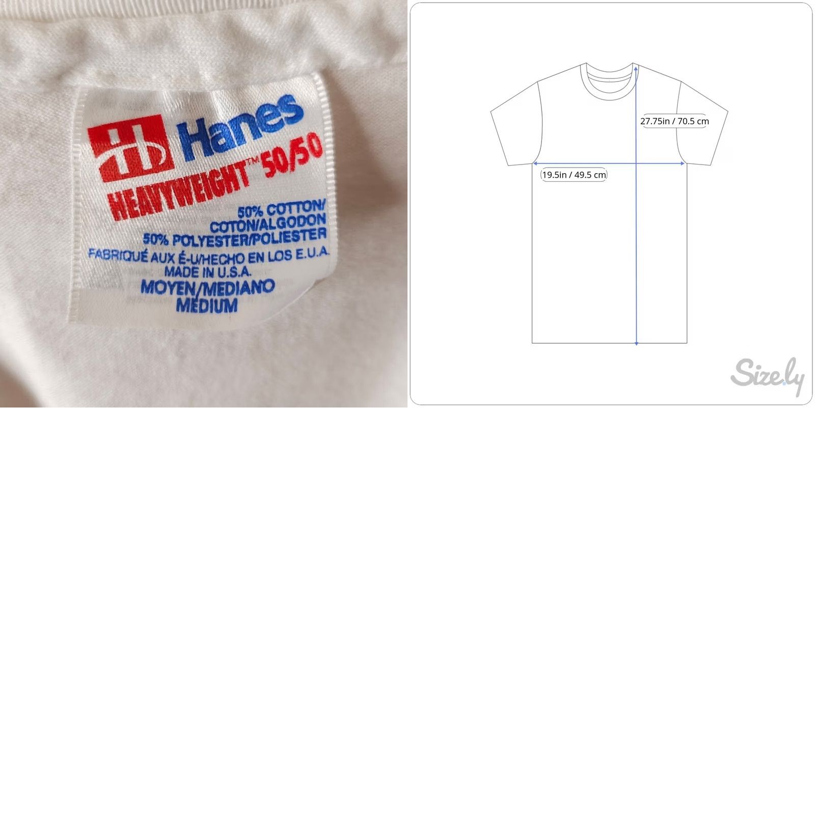 Hanes VINTAGE Hanes Showboat Casino T Shirt Mens Size M White 90s CLOSED Made In USA Mens Size US M / EU 48-50 / 2 - 8 Thumbnail