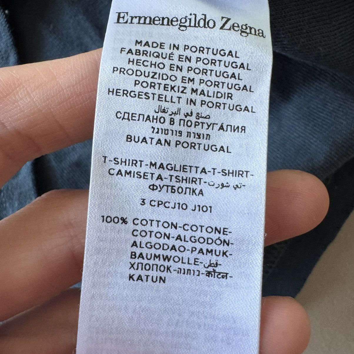 Ermenegildo Zegna Ermenegildo Zegna Embroidered Floral Tee Size US XS / EU 42 / 0 - 5 Thumbnail