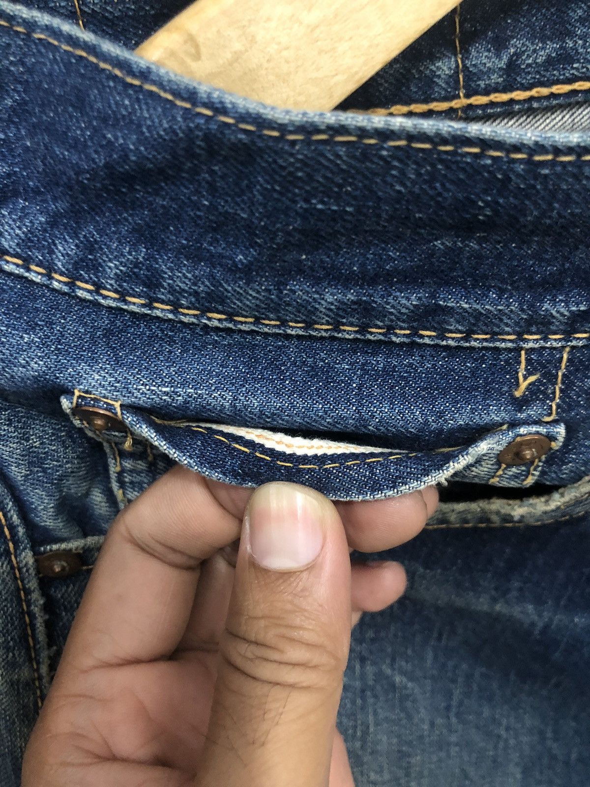 Japanese Brand × Warehouse Vintage Warehouse Gold Line Selvedge denim Size US 32 / EU 48 - 8 Thumbnail