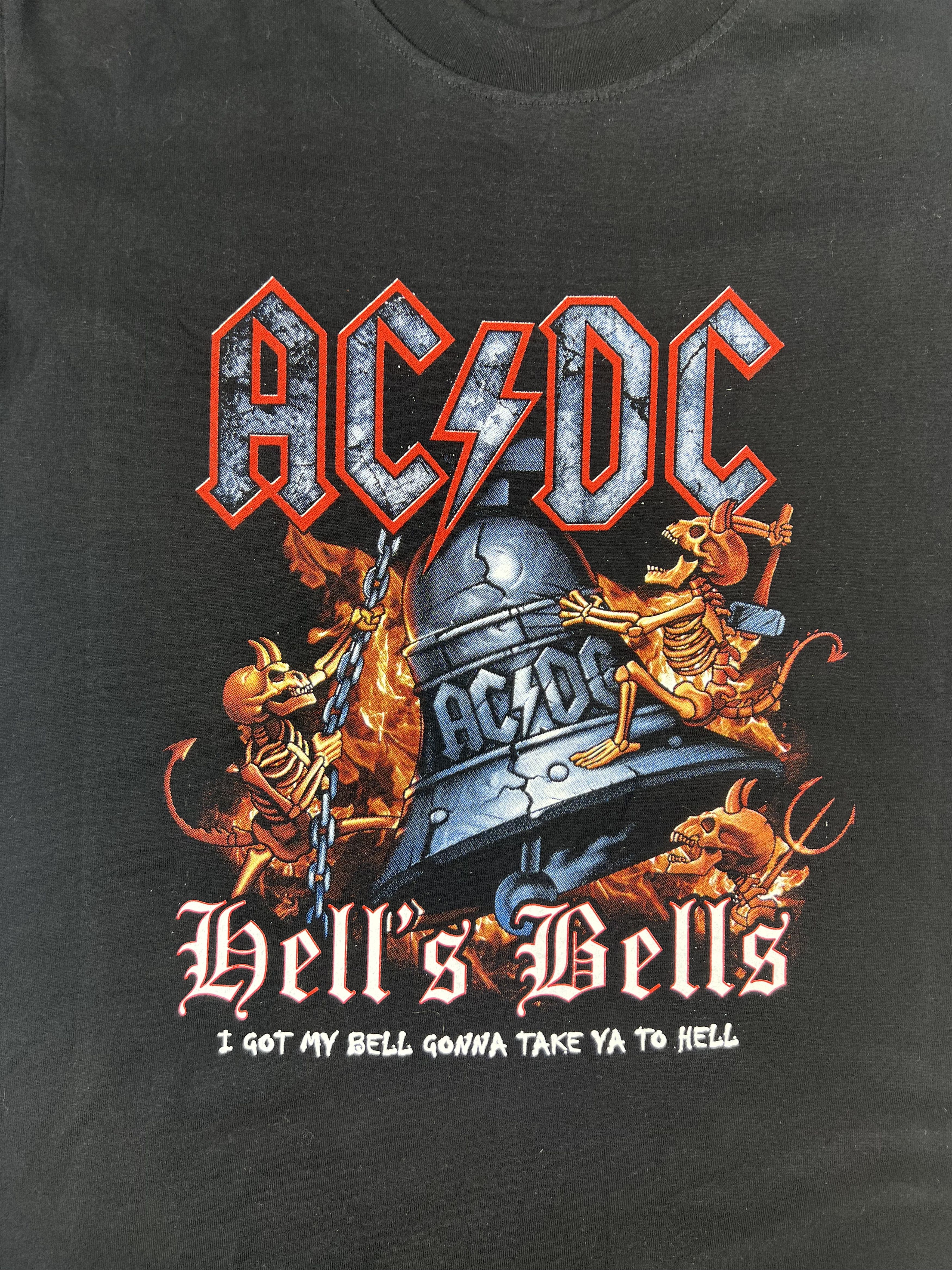 Band Tees × Vintage Vintage Ac/Dc Hells Bells T-shirt L Size US L / EU 52-54 / 3 - 3 Thumbnail