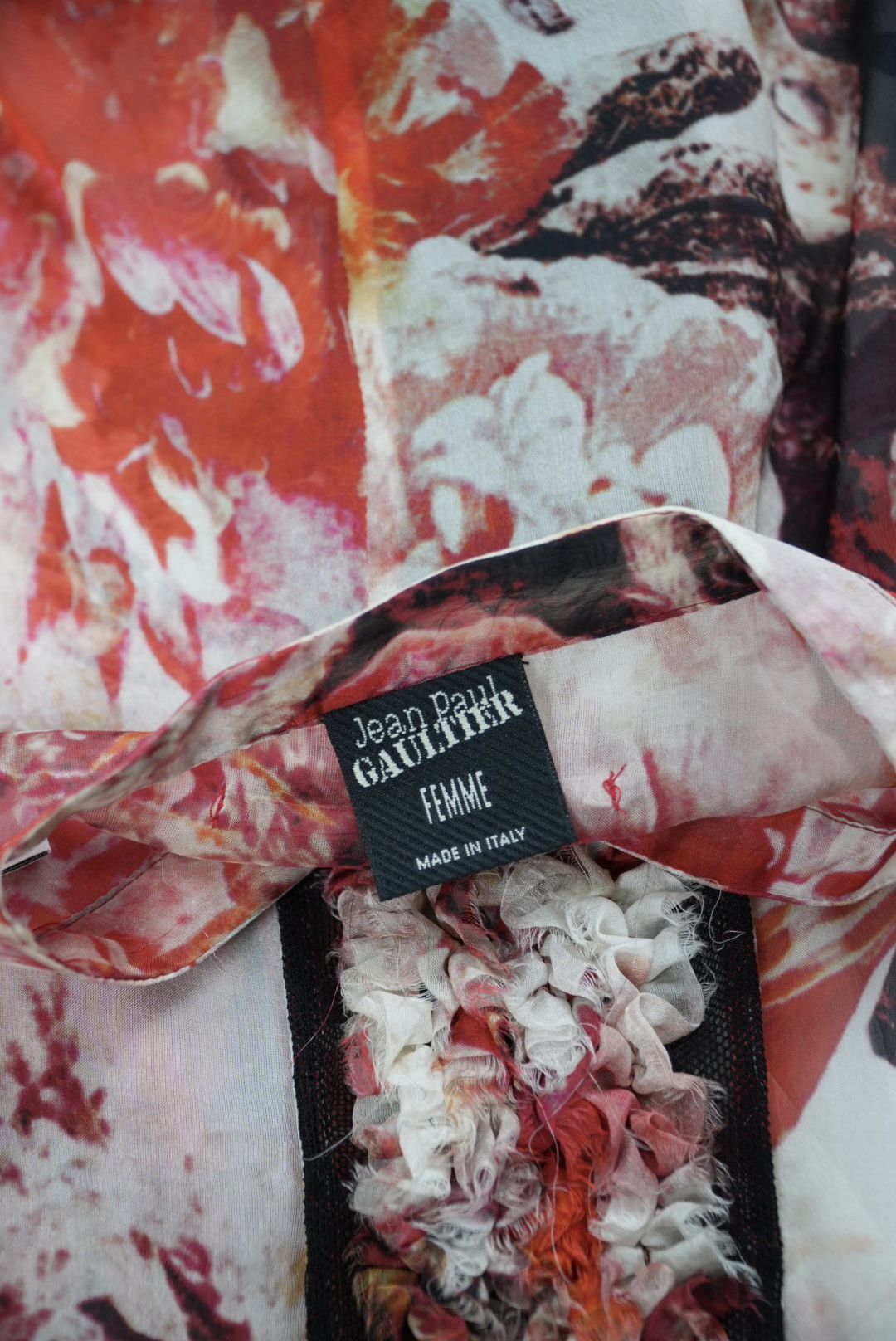 Jean Paul Gaultier Jean Paul Gaultier Gaultier Floral Print Blouse Size S / US 4 / IT 40 - 7 Thumbnail