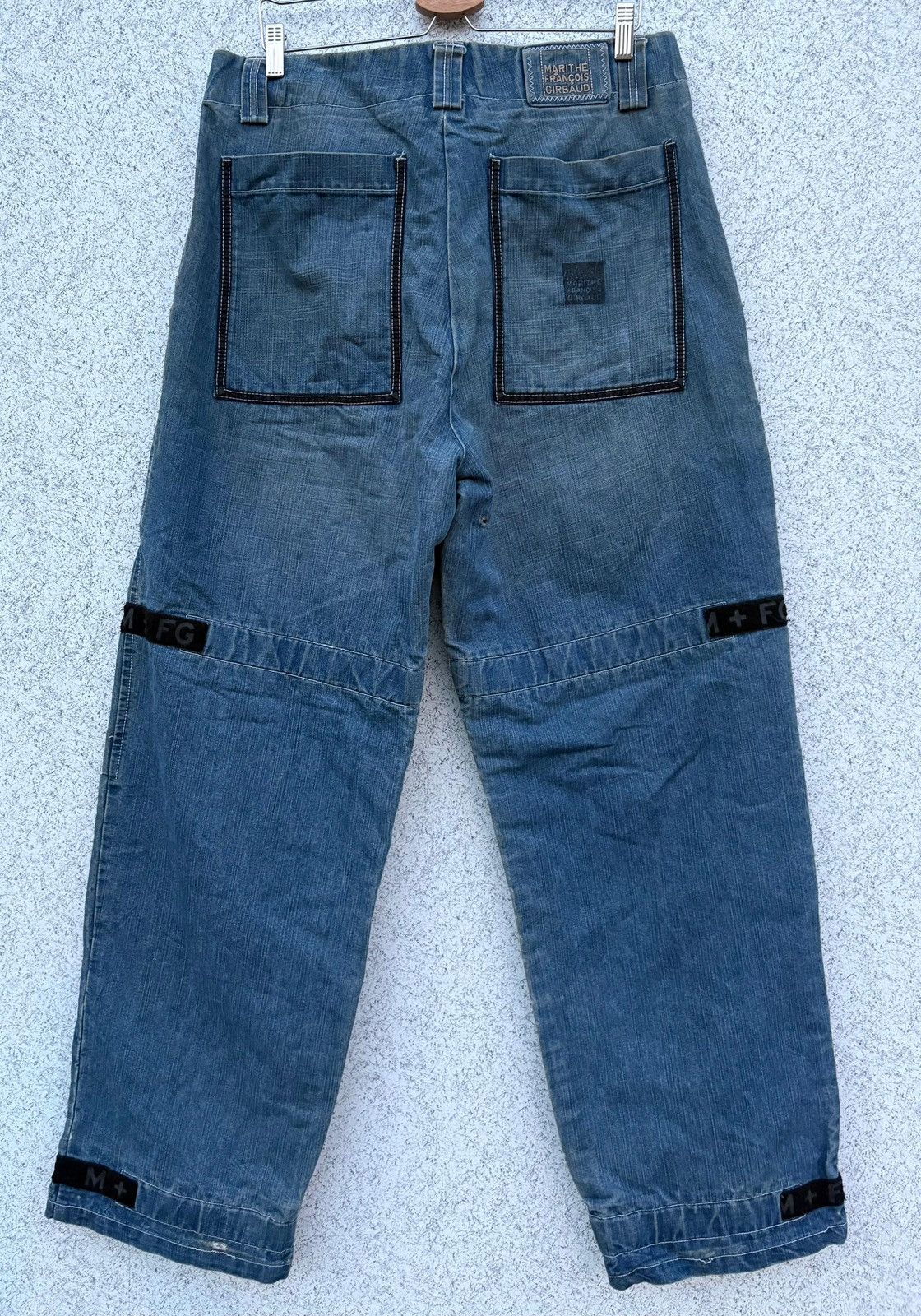 Marithe + Francois Girbaud × Vintage Vintage Marithe Francois Girbaud Bagg Denim Size US 36 / EU 52 - 2 Thumbnail