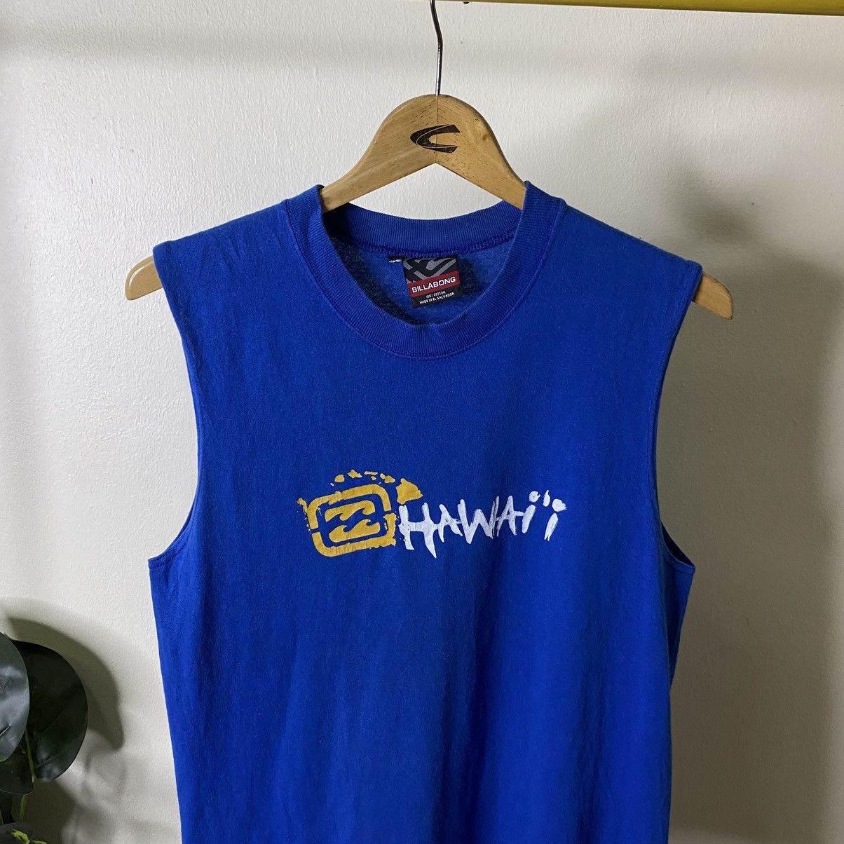 Billabong Vintage 2000s Billabong Hawaii Surf Tank Top Size US S / EU 44-46 / 1 - 2 Thumbnail