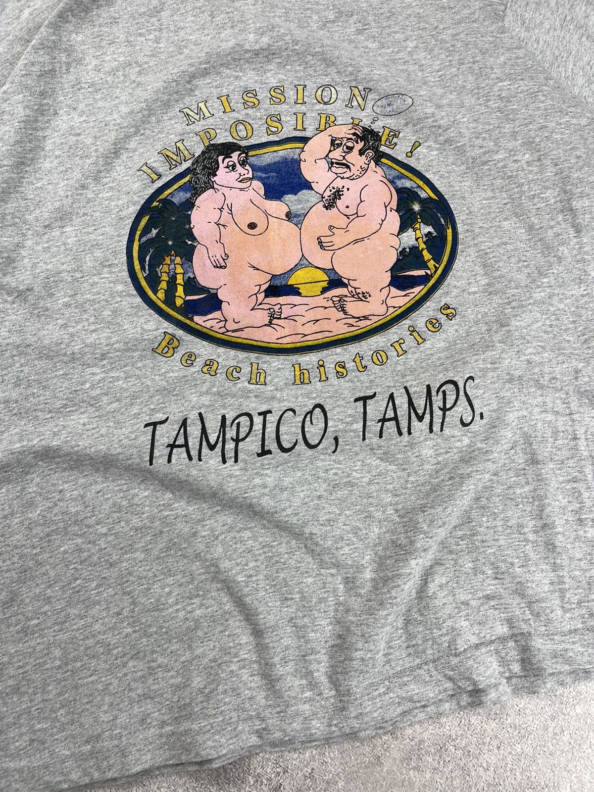 Vintage Vintage Mission Imposible Humor T-Shirt Size US M / EU 48-50 / 2 - 2 Thumbnail
