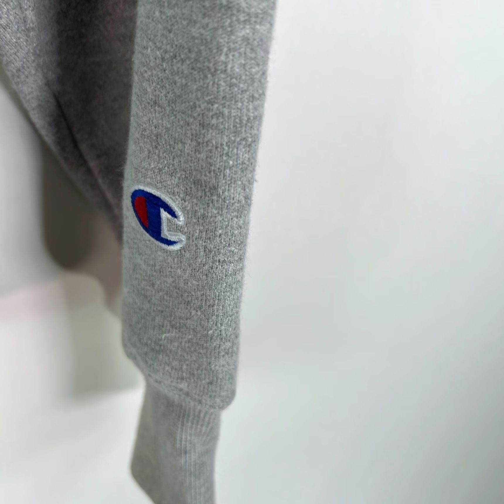 Champion VINTAGE Champion Reverse Weave Hoodie Gray Full Zip Adult Small Big C Patch Reversible Zip Hooded Sports 90s Mens Size US S / EU 44-46 / 1 - 4 Thumbnail
