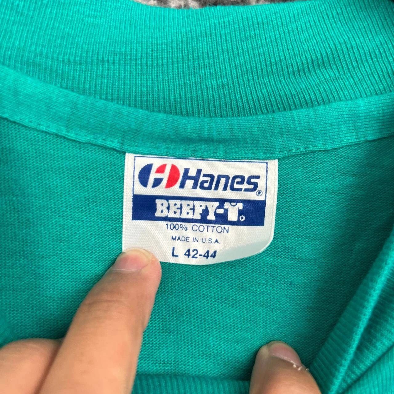 Hanes Vintage Greenpeace Water Shirt Men L Short Sleeve Deadstock Size US L / EU 52-54 / 3 - 6 Thumbnail