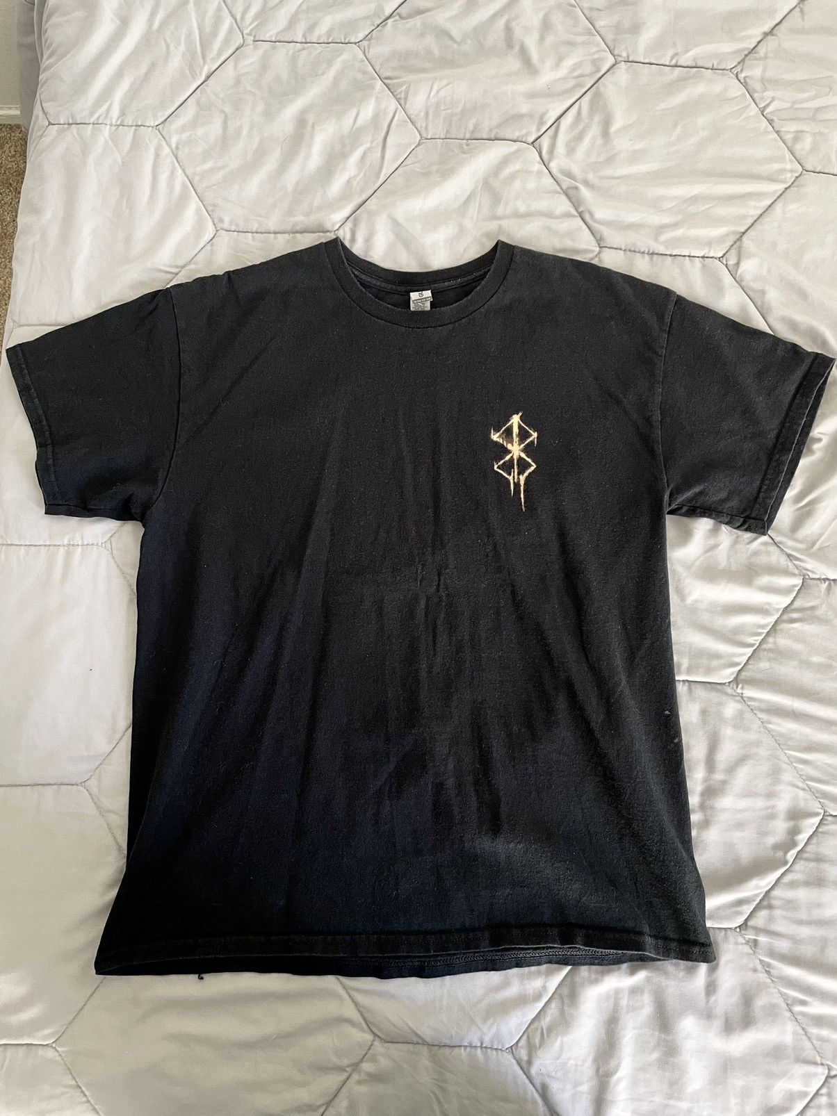 Handmade × Japanese Brand × Vintage Vintage Hand-Painted Berserk Graphic Tee Size US L / EU 52-54 / 3 - 2 Thumbnail