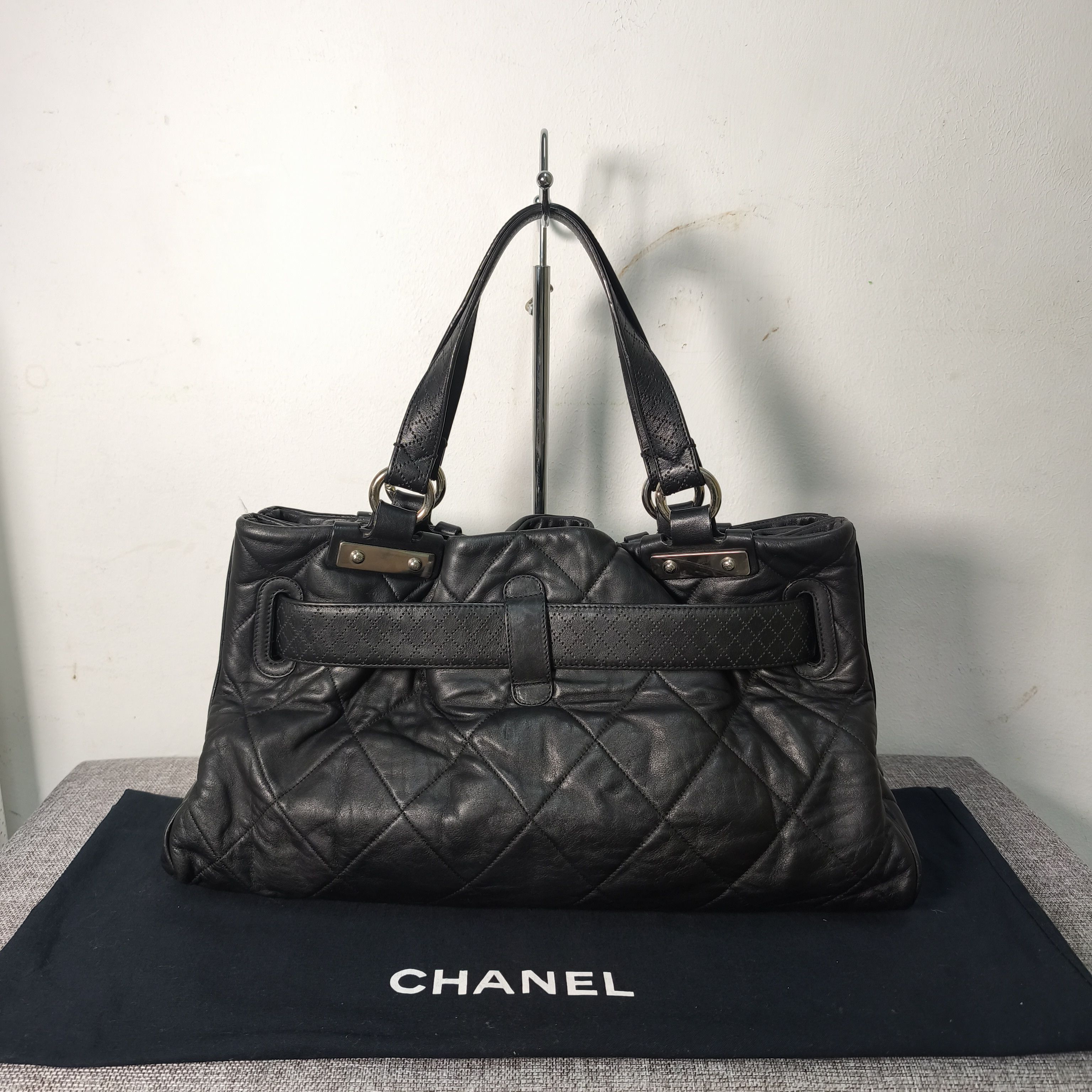 Chanel Chanel 2008 Vintage East West Expandable Strap Tote Size ONE SIZE - 3 Thumbnail
