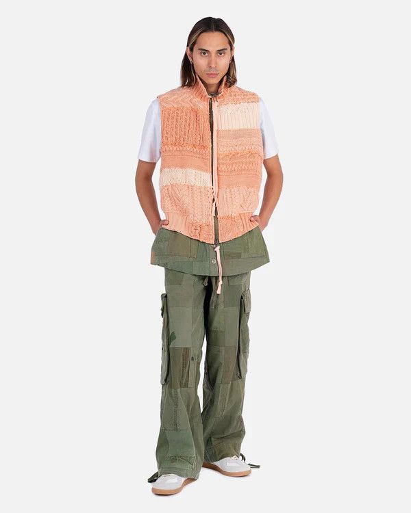 Greg Lauren $2250 Greg Lauren Sample Coral Fisherman Vest Size US L / EU 52-54 / 3 - 2 Thumbnail