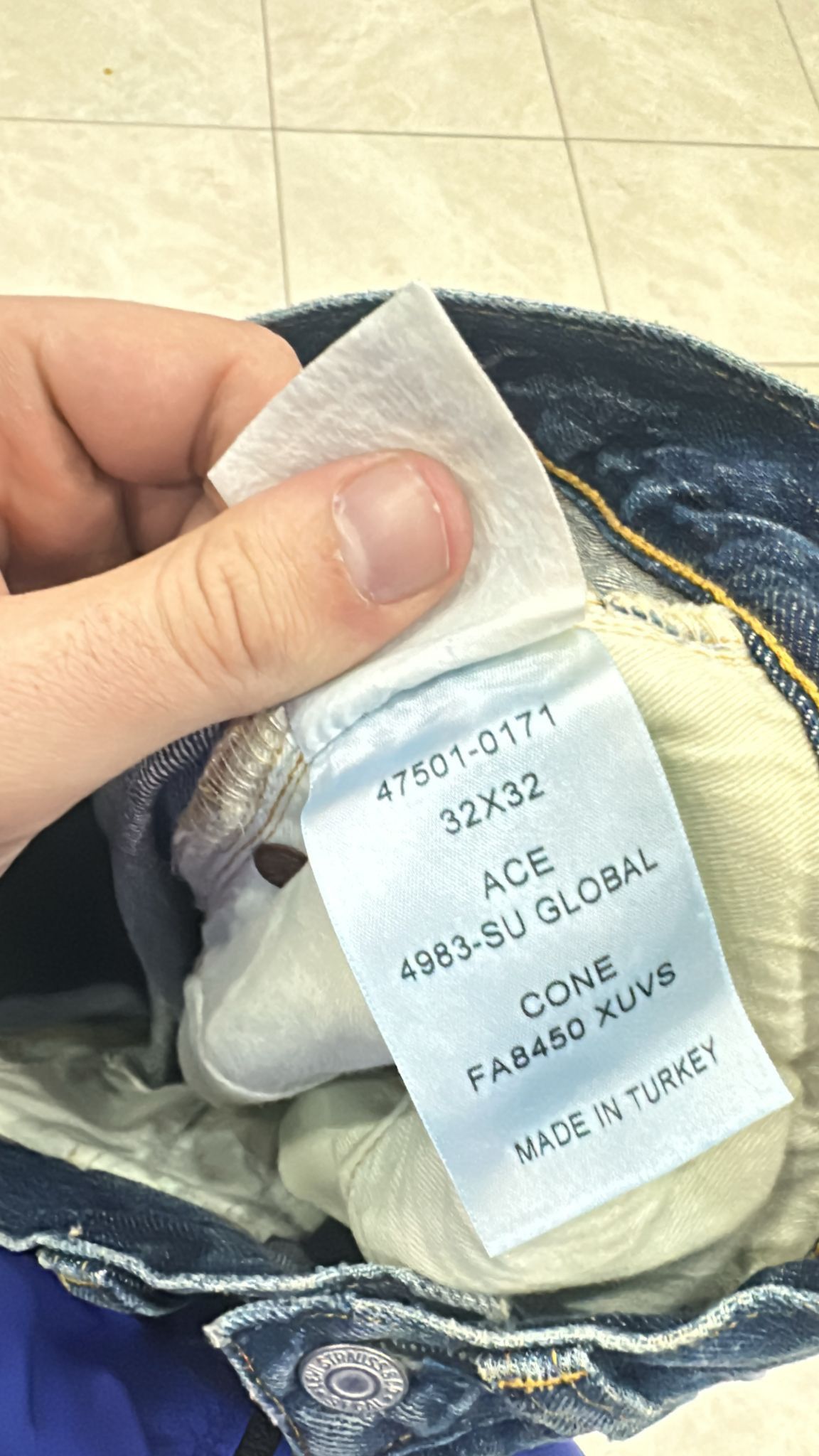 Levi's Vintage Clothing LVC SAMPLE Levi's Vintage Clothing 1947 501XX Selvedge Jeans Size US 32 / EU 48 - 7 Thumbnail