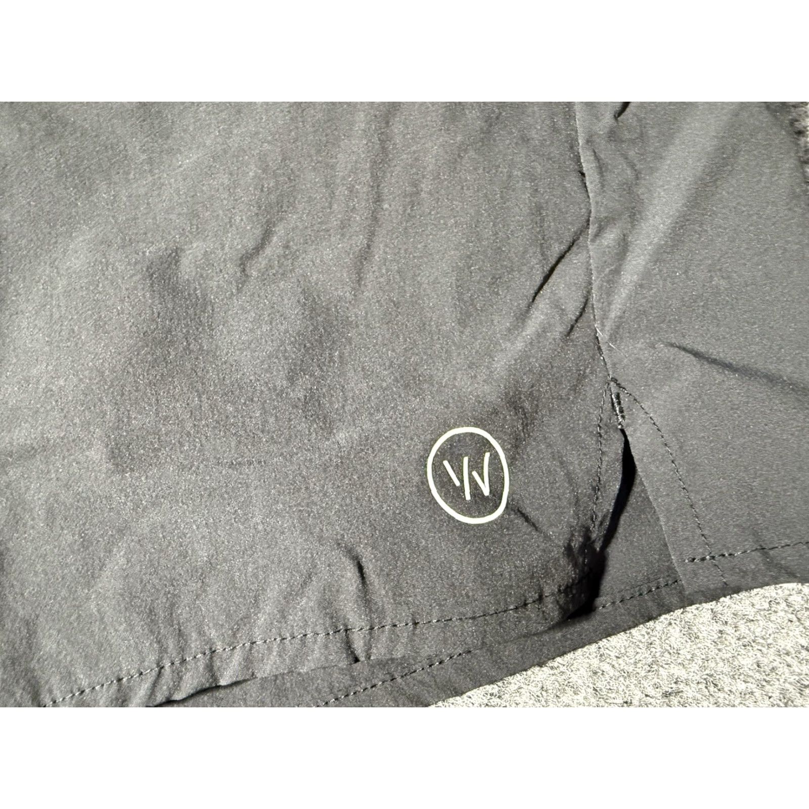 Vintage Whoop Any-Wear Performance Shorts Mens M Black 6" Inseam 4.0 Pocket Lined Athletic Polyester Spandex Gym Running Cross Training Size US 31 - 5 Thumbnail