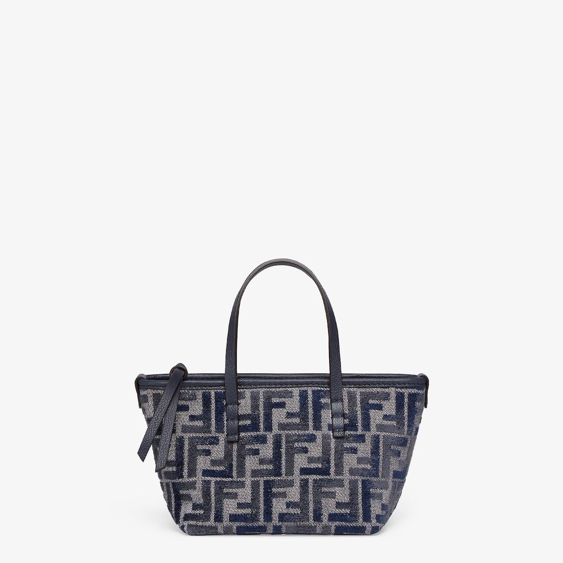Fendi o1s1wg111125 Size: OS/ Roll Mini in Nevy Blue Size ONE SIZE - 1 Thumbnail