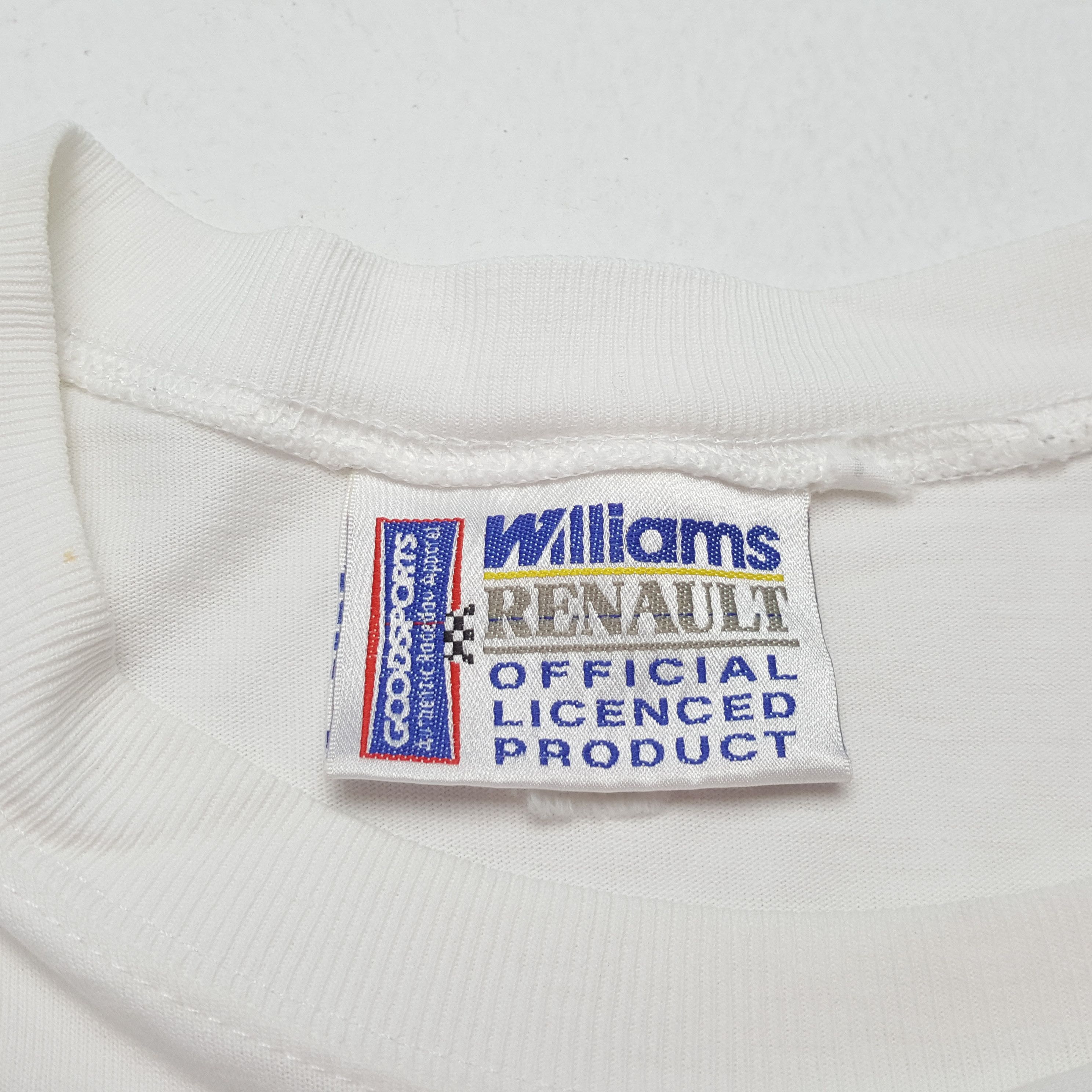 Vintage F1 Formula One Racing WILLIAMS RENAULT Vintage Tshirt Size US L / EU 52-54 / 3 - 7 Thumbnail