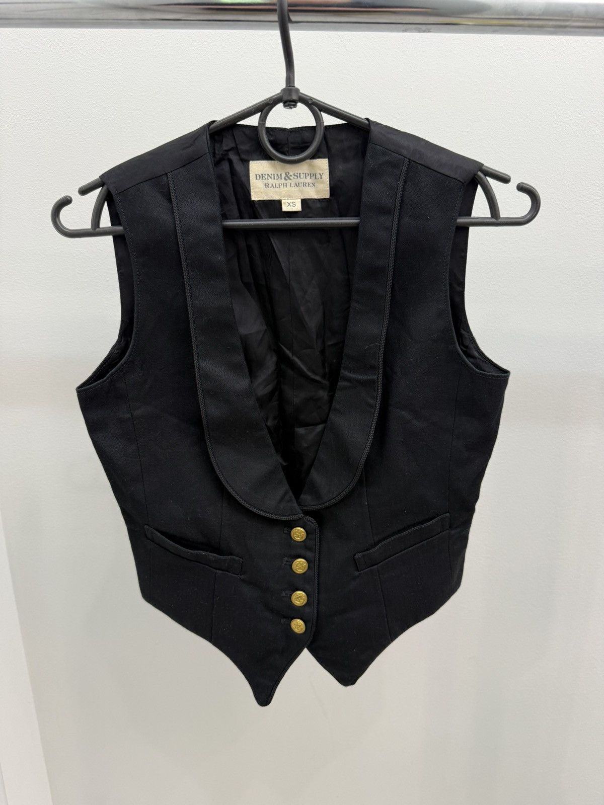 Denim & Supply Ralph Lauren Denim And Supply Ralph Lauren Tailored Waistcoat Vest Size XS / US 0-2 / IT 36-38 - 1 Thumbnail
