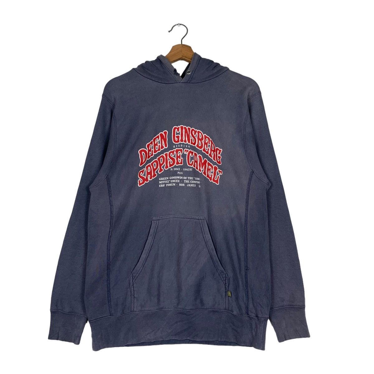 Japanese Brand Trashed COZYGEN Big Logo Pullover Hoodies #0749-C34 Size US M / EU 48-50 / 2 - 1 Thumbnail