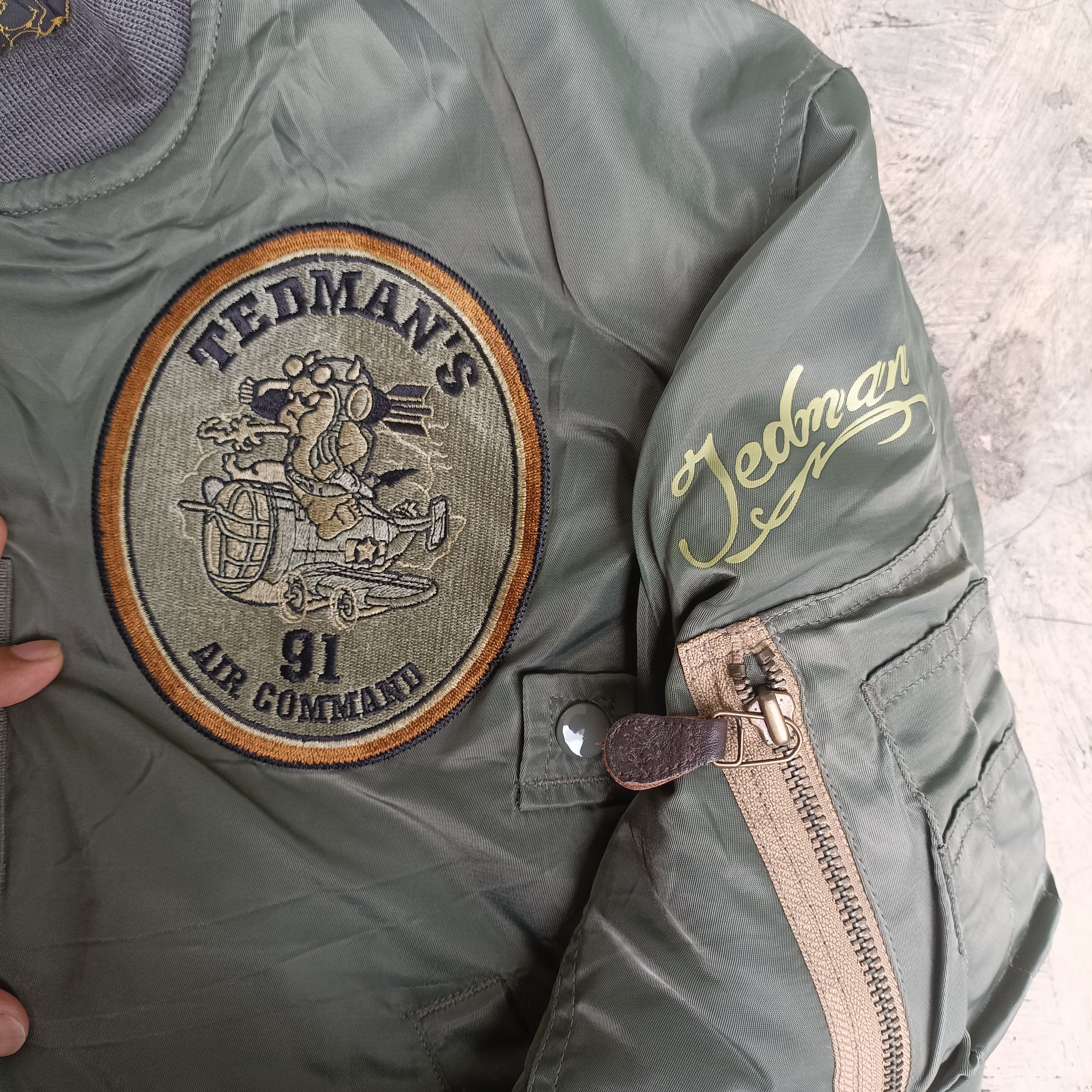 Tedman Vintage MA-1 flight jacket Bomber ted company Embroidery Size US S / EU 44-46 / 1 - 7 Thumbnail
