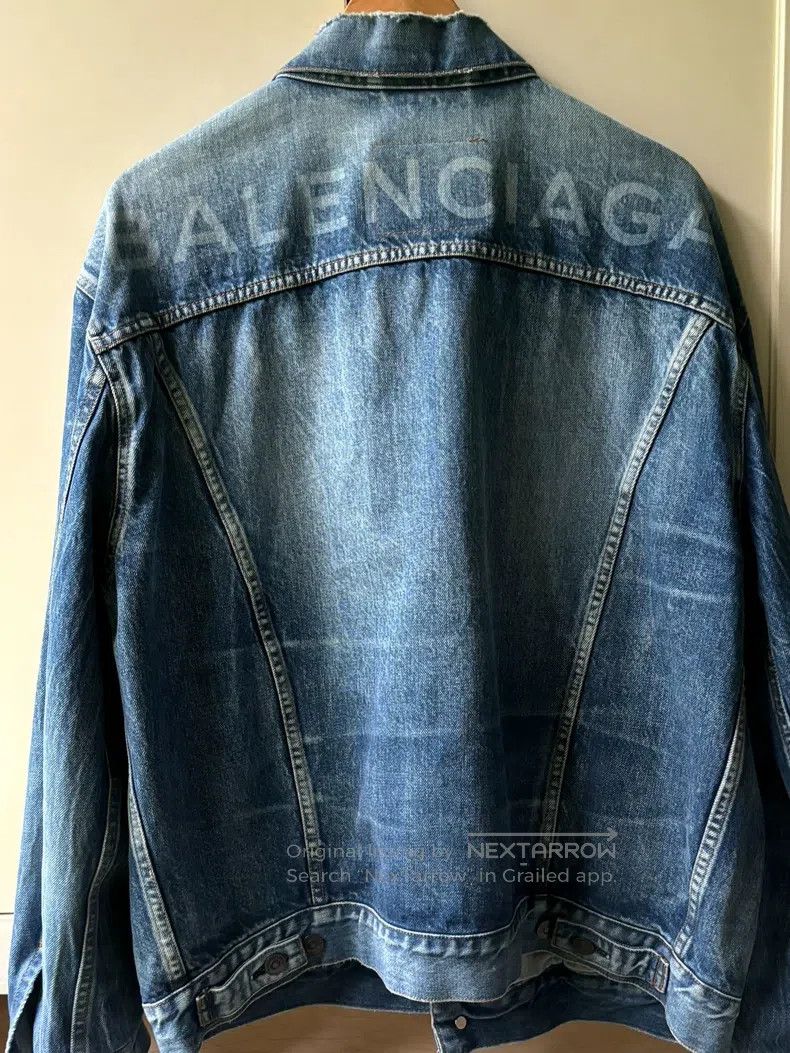 Balenciaga Balenciaga Classic denim jacket Size XXS / US 00 / IT 34 - 2 Thumbnail