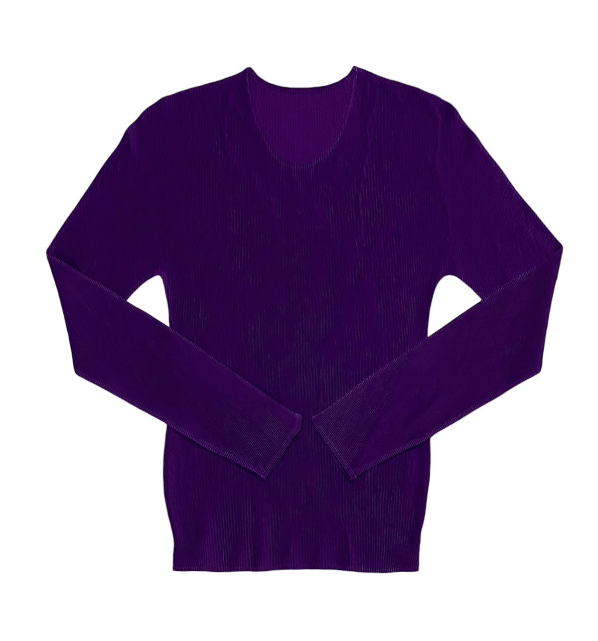 Issey Miyake × Pleats Please Issey Miyake Pleats Please Pleated Purple Long Sleeve Size L / US 10 / IT 46 - 5 Thumbnail