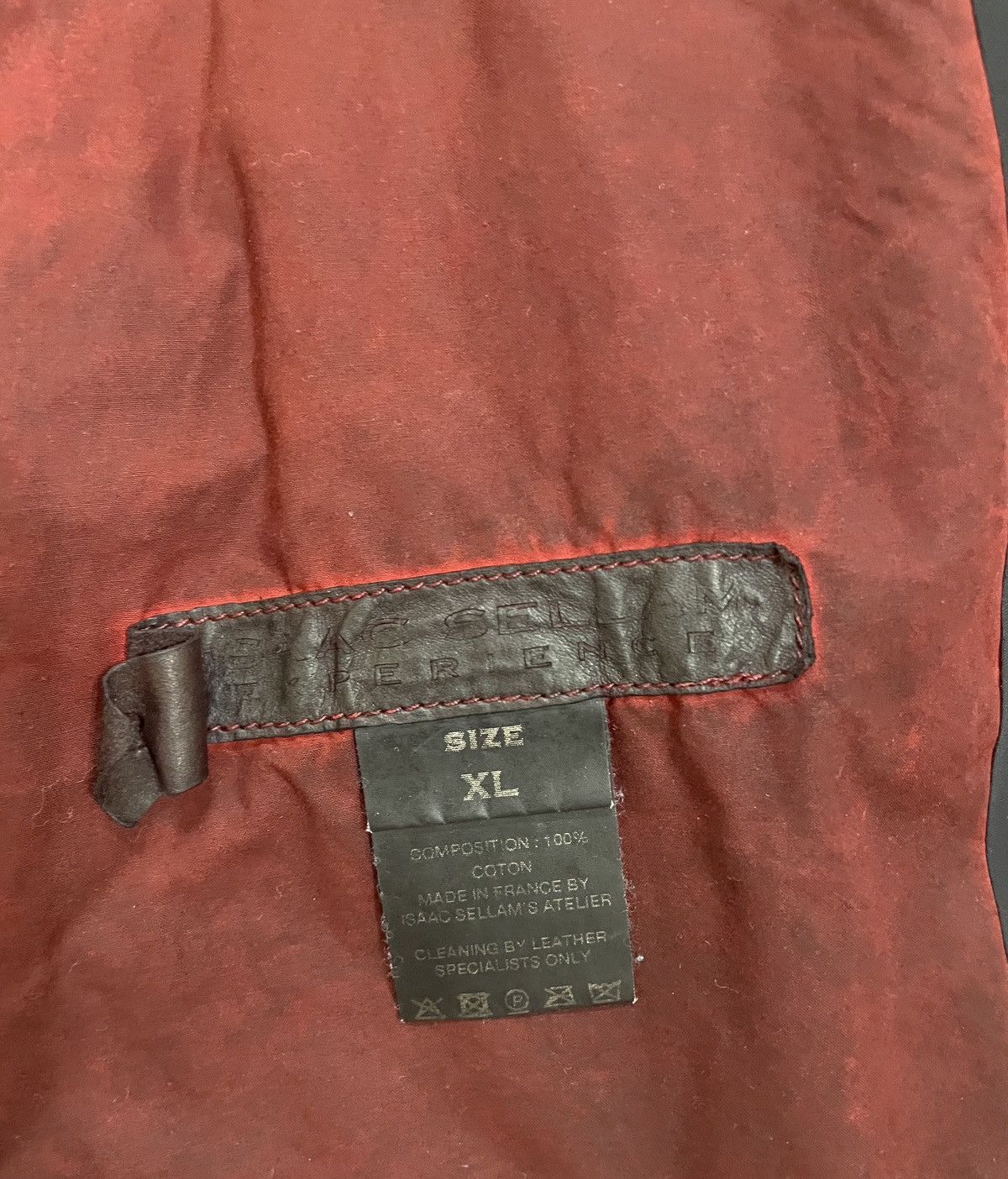 Isaac Sellam Experience Issac Sellam Experience Cotton leather / medium jacket Size US XL / EU 56 / 4 - 9 Thumbnail