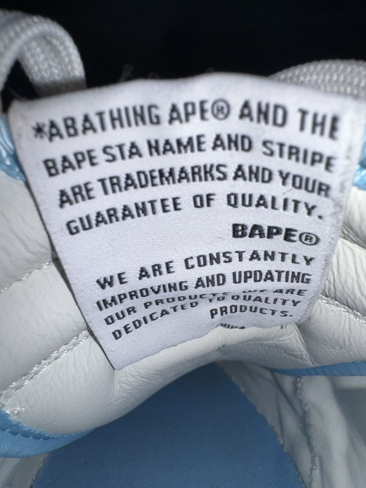 Bape bathing ape bape sta low blue white Size US 11 / EU 44 - 8 Thumbnail