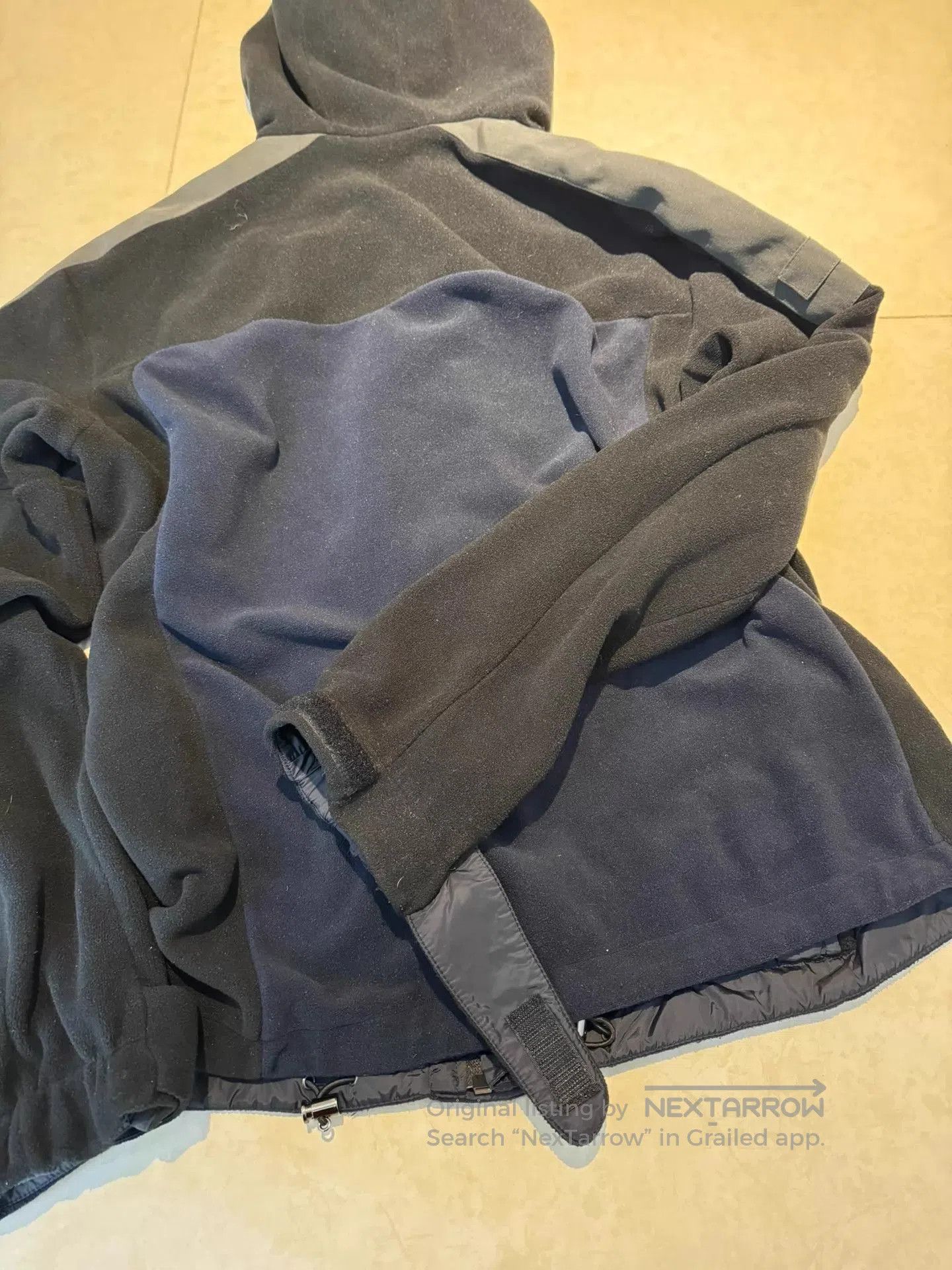 Prada Multi Color Hooded Jacket with Contrast Panels. Size US XL / EU 56 / 4 - 6 Thumbnail